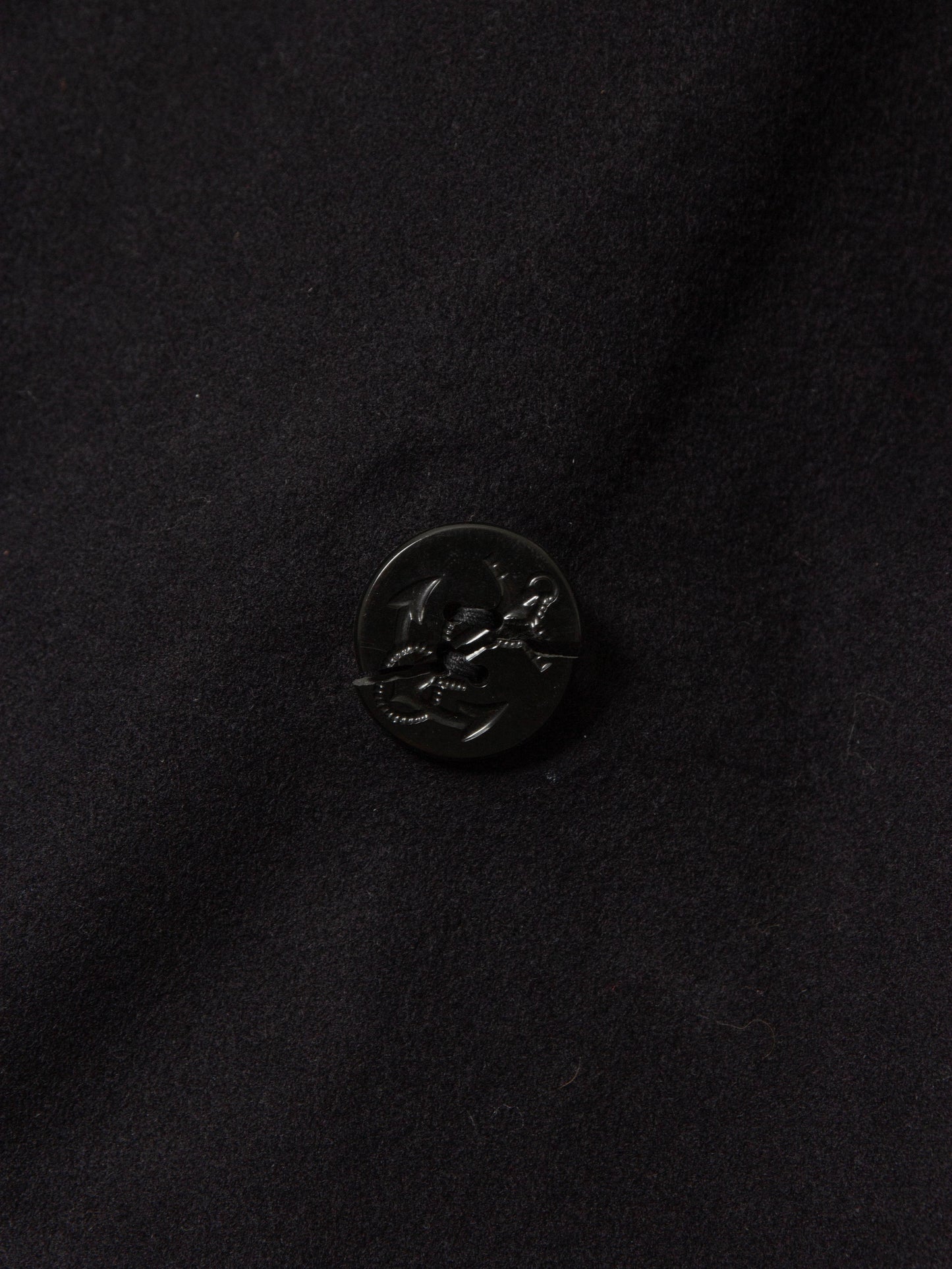 Vtg 1970s US Navy Wool Peacoat (XL)