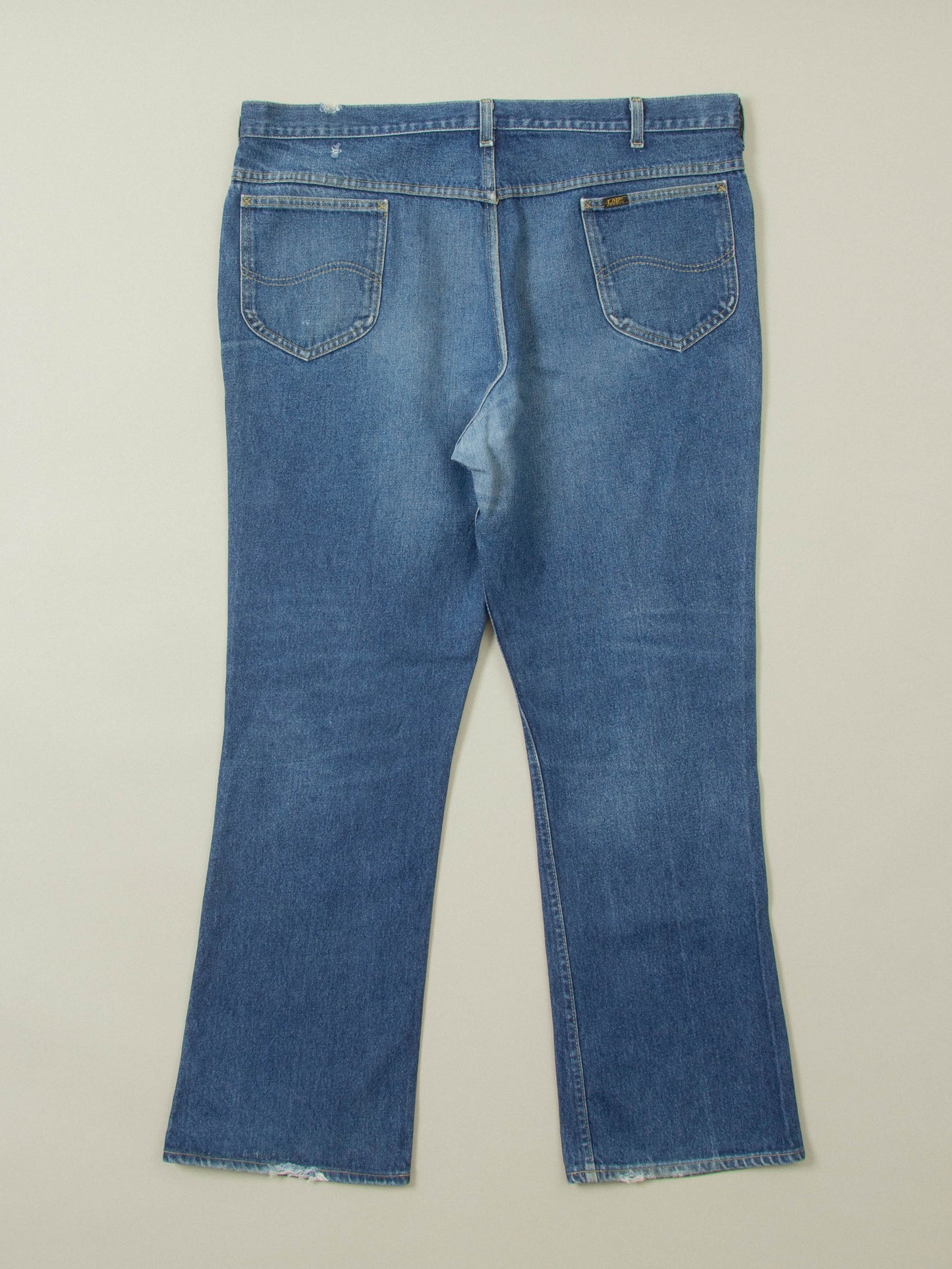 Vtg 1980s Bootcut Lee Riders Jeans - Made in USA (34x31)