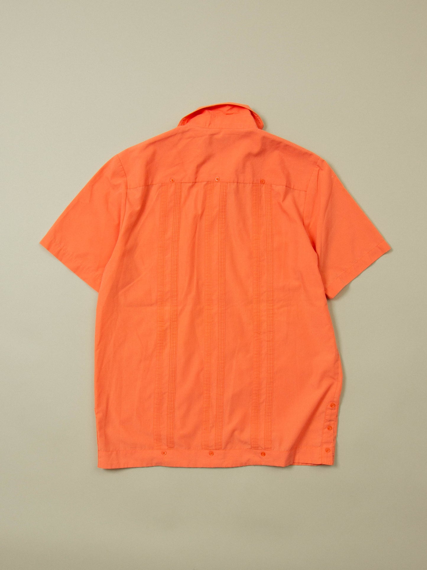 Vtg Cuban Short Sleeve Shirt (S)