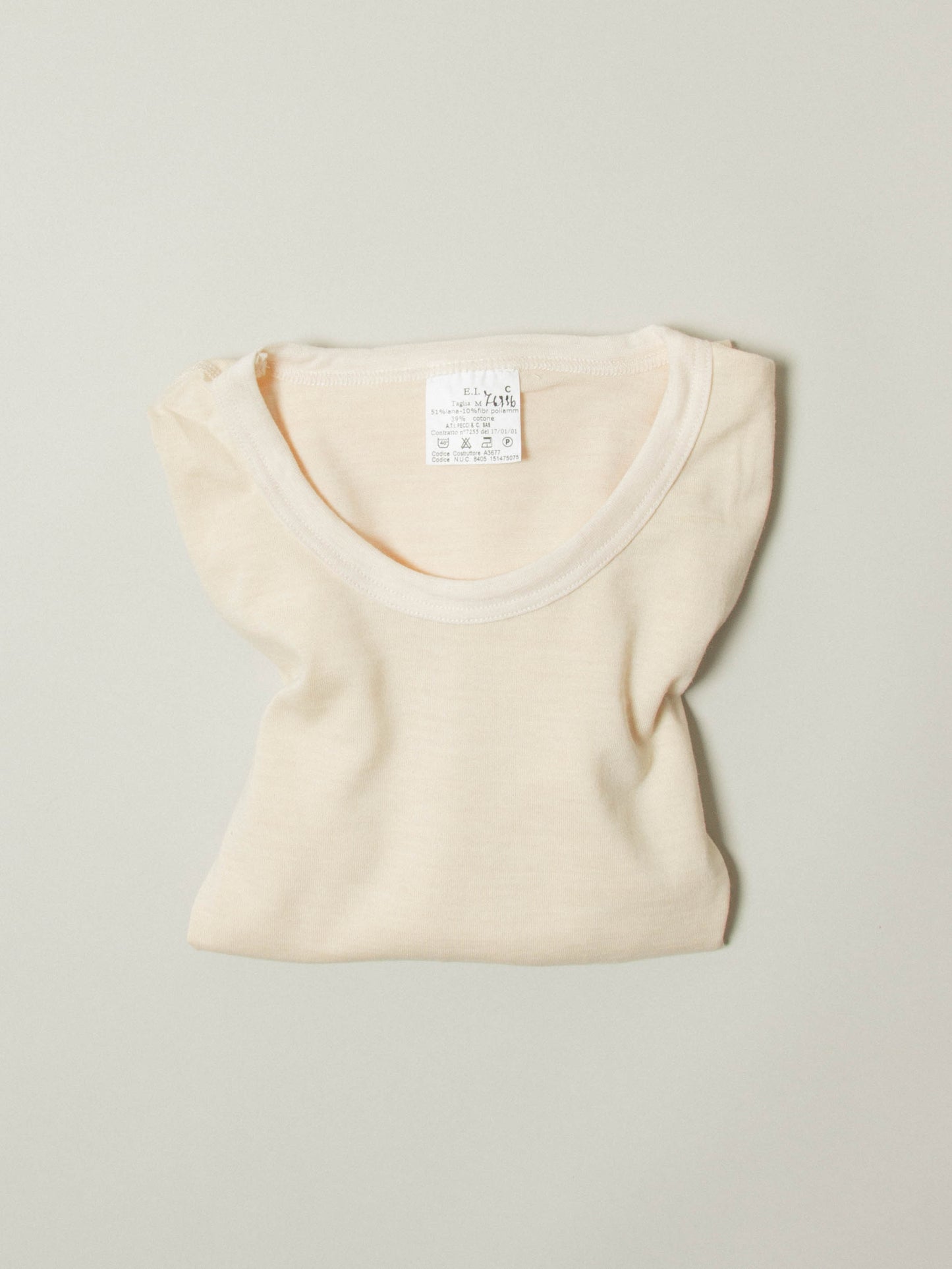 Deadstock 1990s Italian Army Undershirt