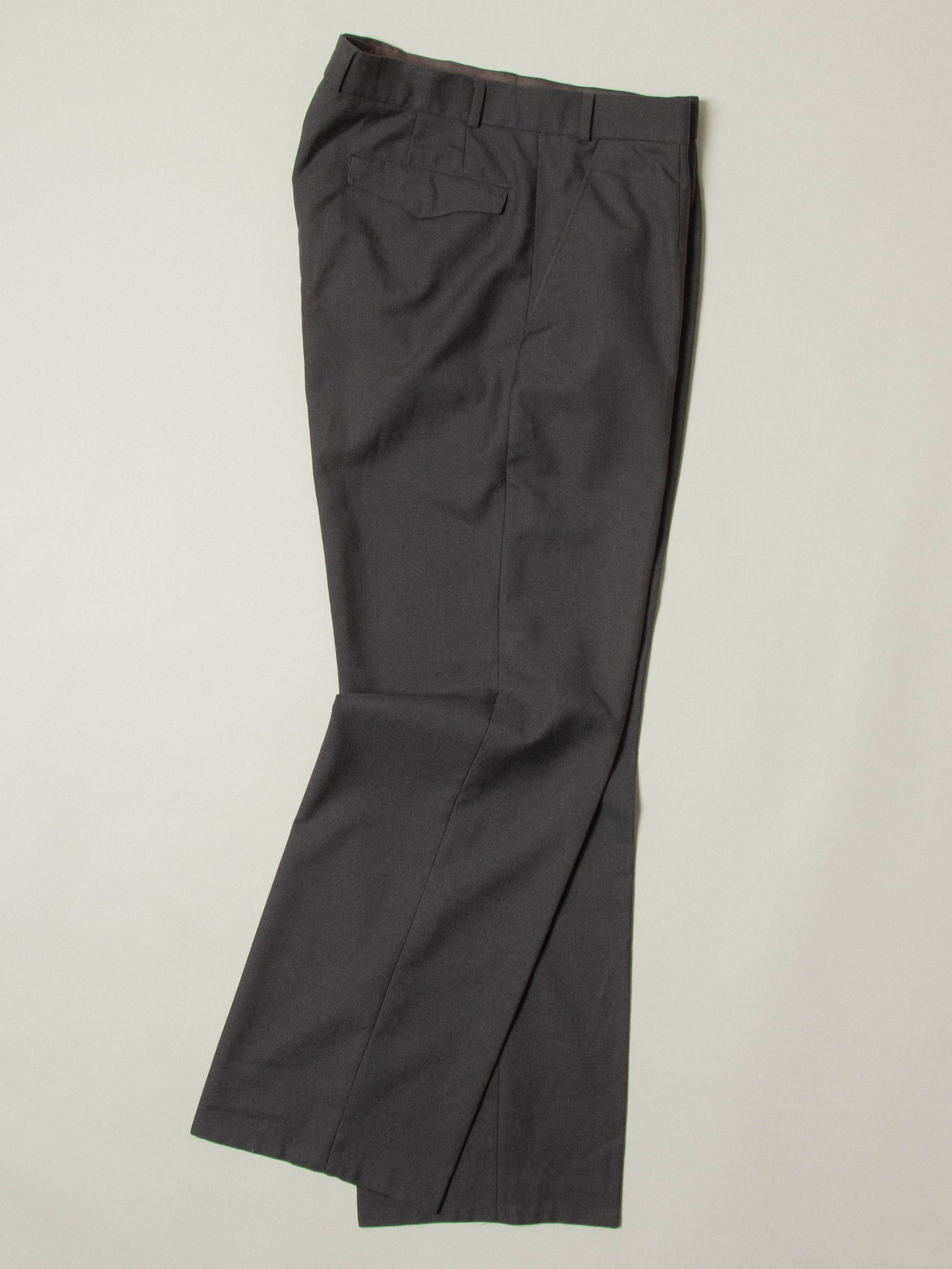 Vtg 1990s Pleated Army Wool Trousers