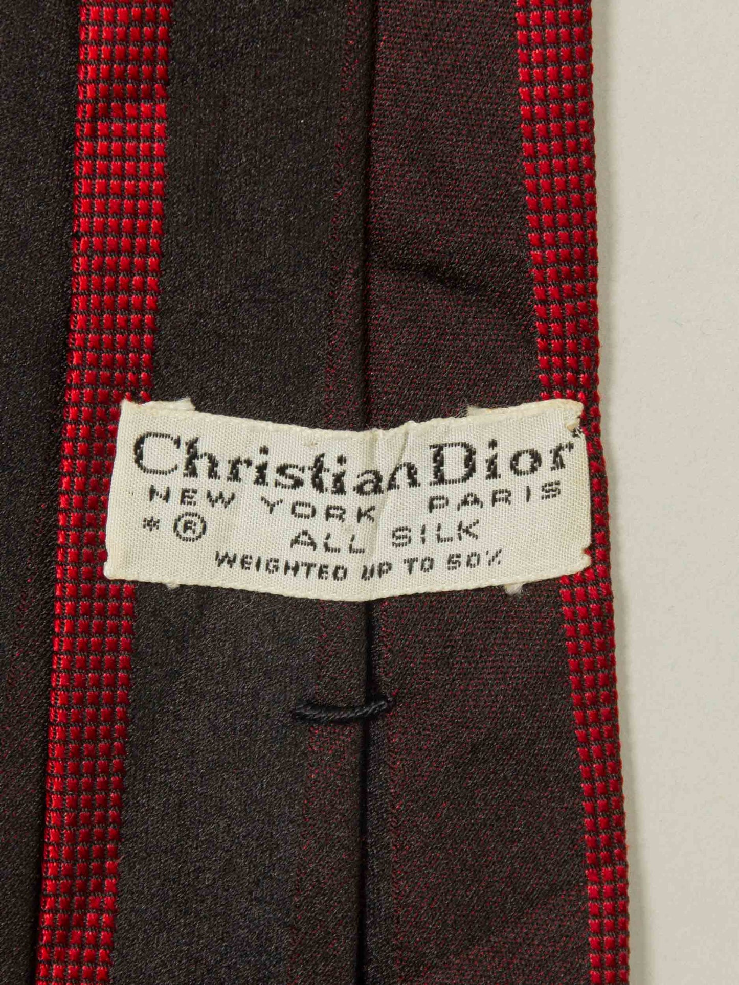 Vtg Christian Dior Silk Tie