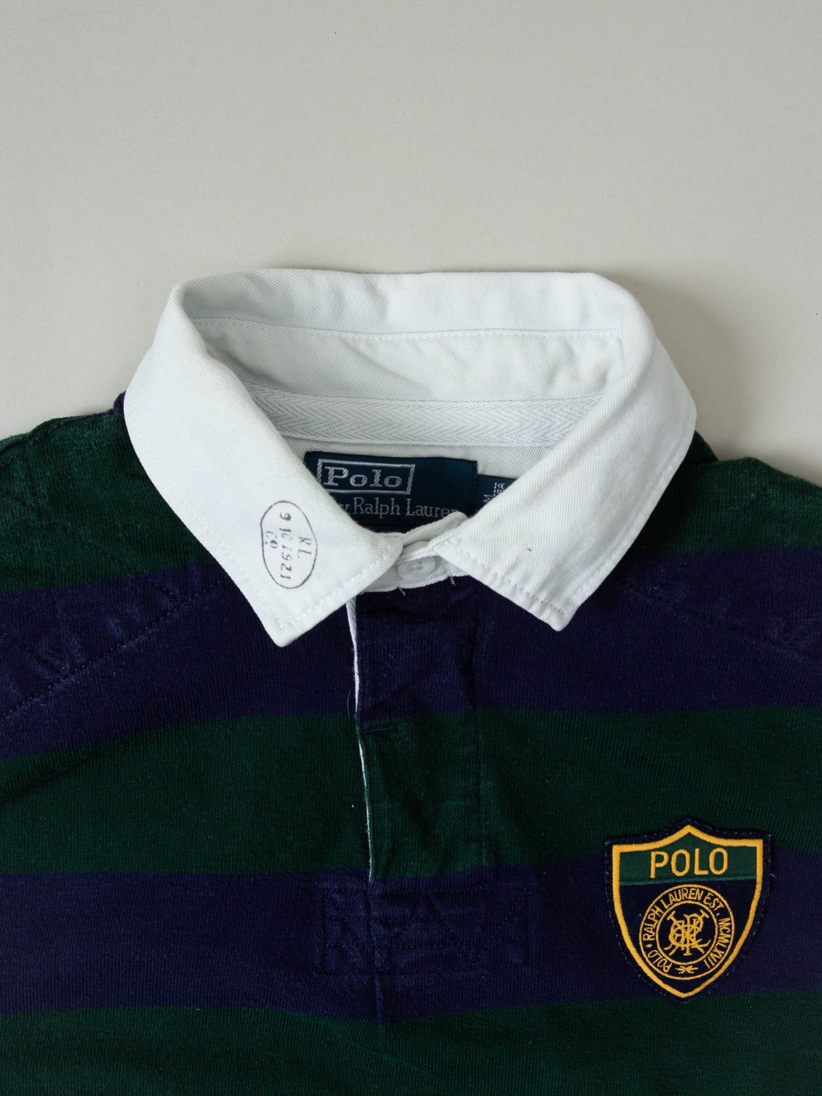 Vtg Ralph Lauren Rugby Shirt (M)