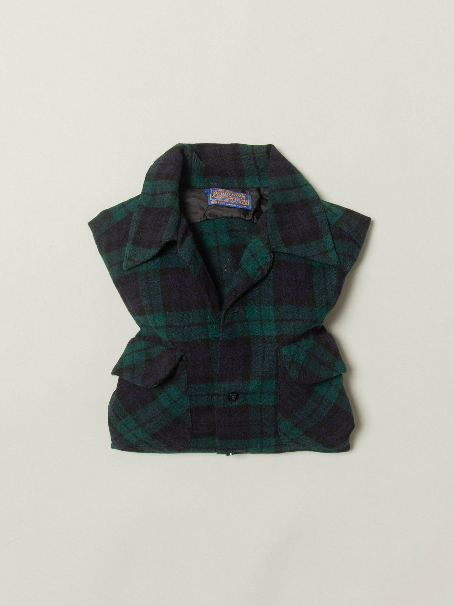 Vtg 1960s Pendleton Wool Shirt – Made in USA (S)