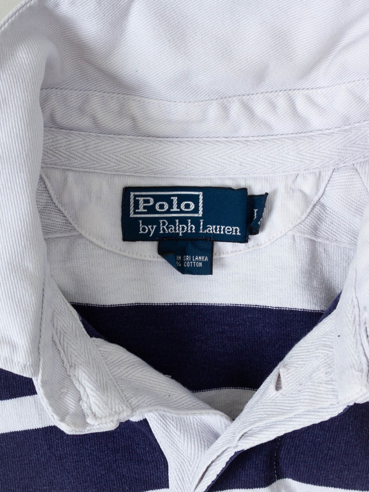 Vtg 1990s Ralph Lauren Rugby Shirt (L)