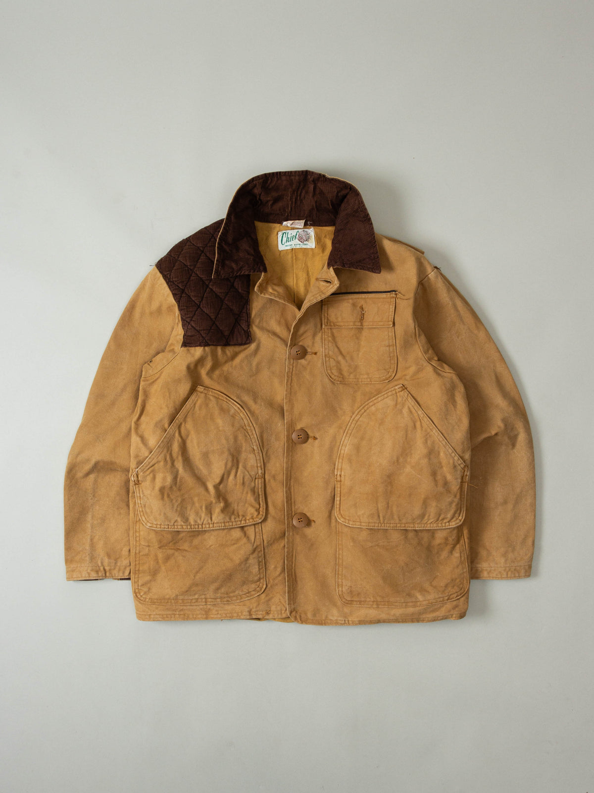 Vtg 1960s 'Chief' Hunting Jacket - Made in USA (M)