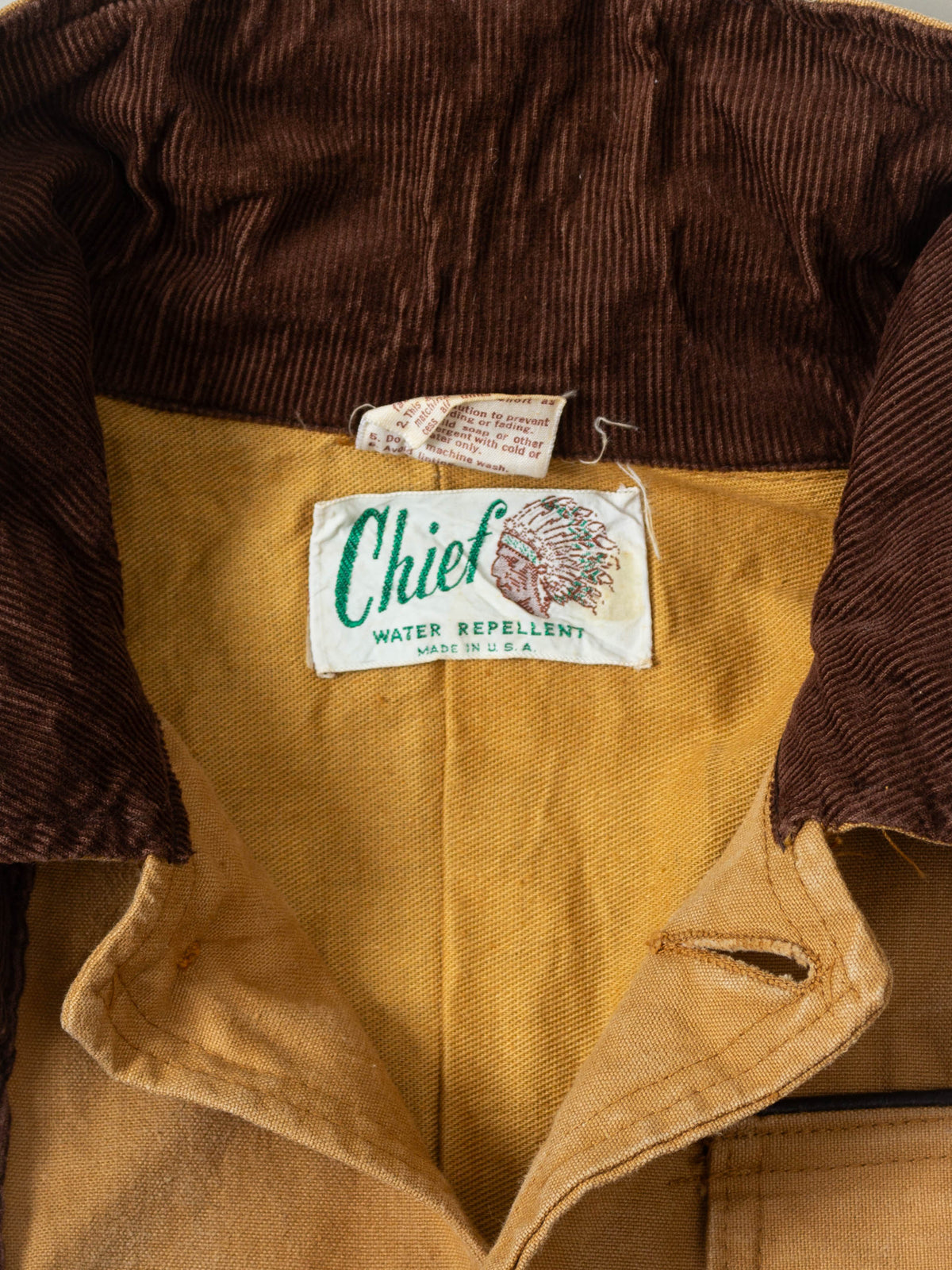 Vtg 1960s 'Chief' Hunting Jacket - Made in USA (M)