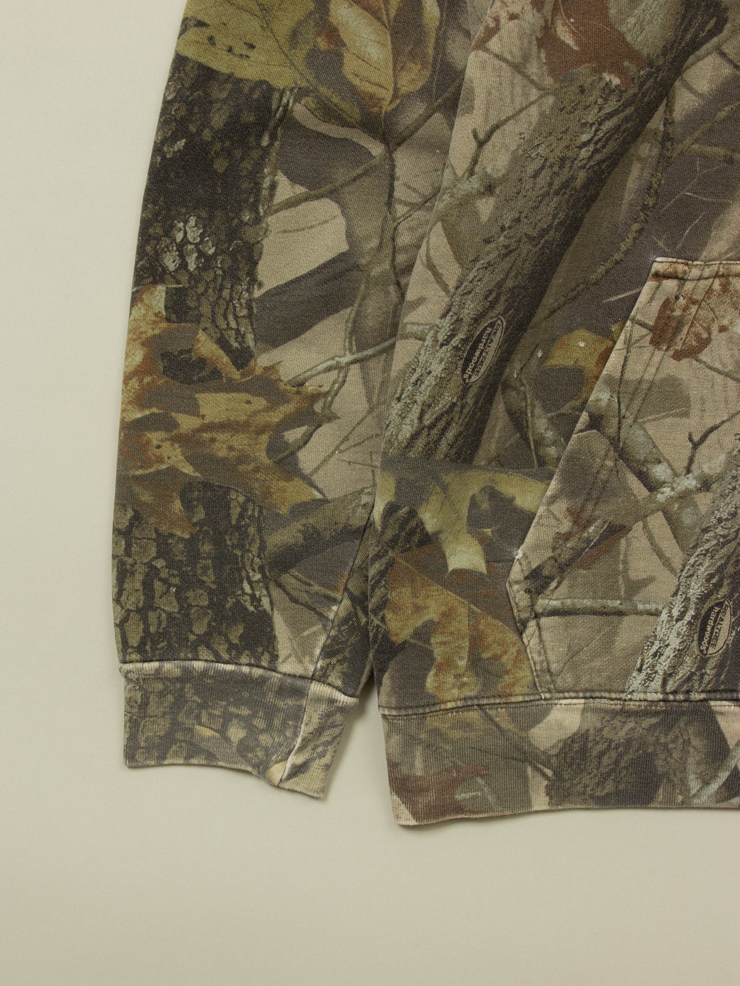Vtg Hunting Camo Hoodie (L)