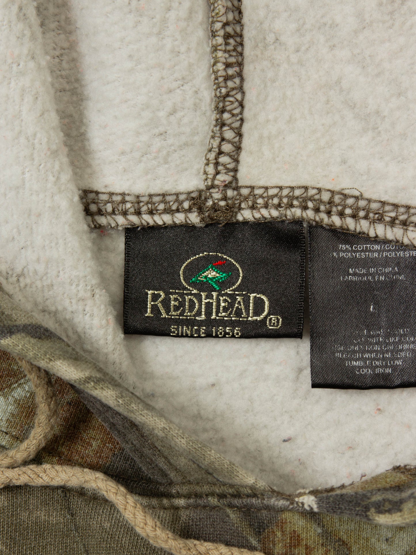 Vtg Hunting Camo Hoodie (L)