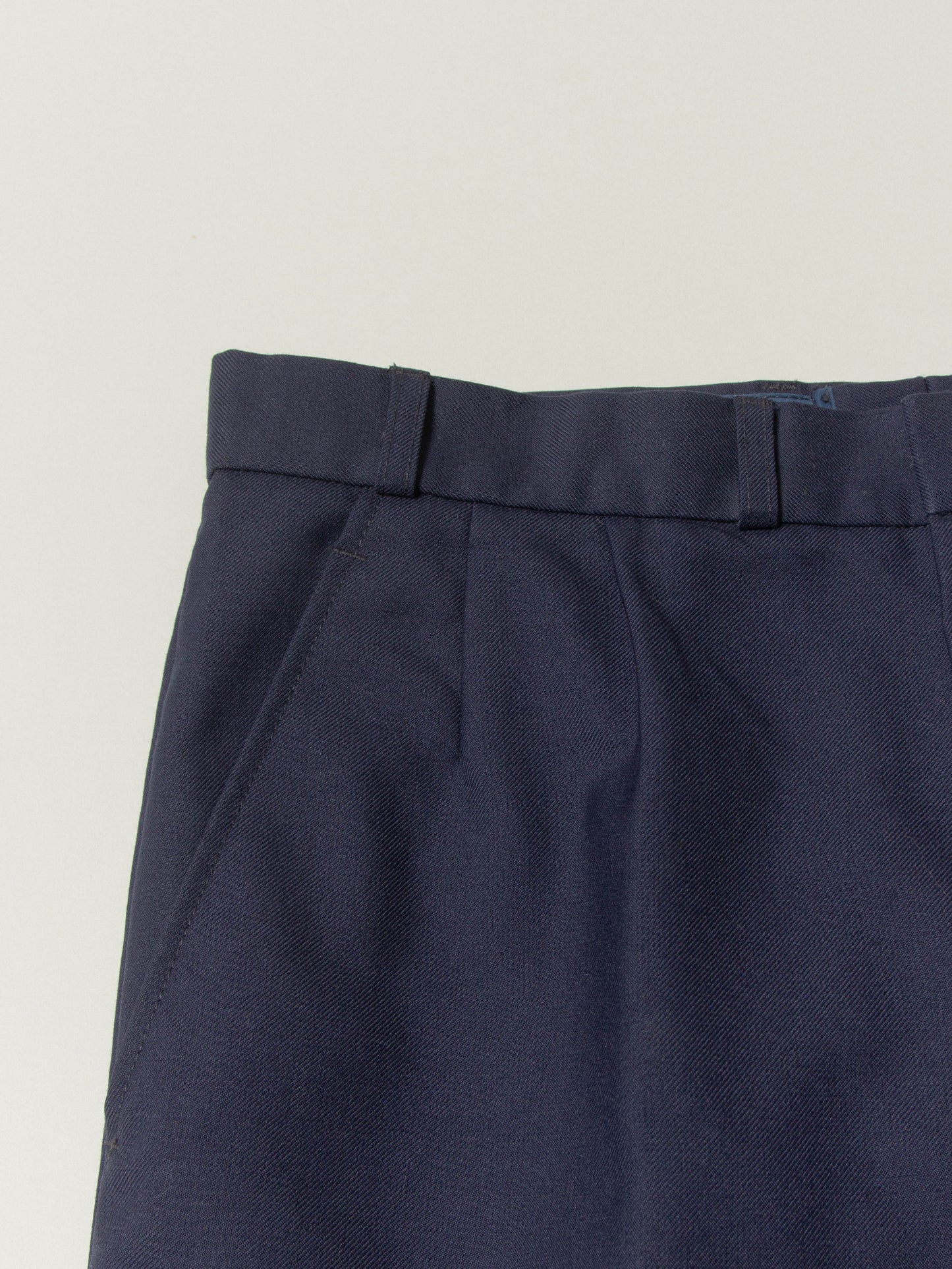 Vtg 1990s Pleated Army Wool Trousers