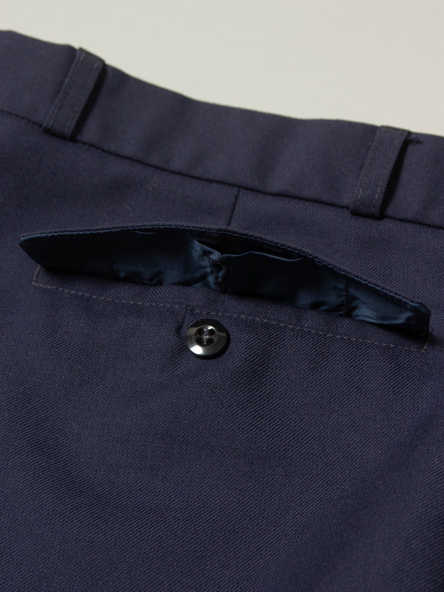 Vtg 1990s Pleated Army Wool Trousers