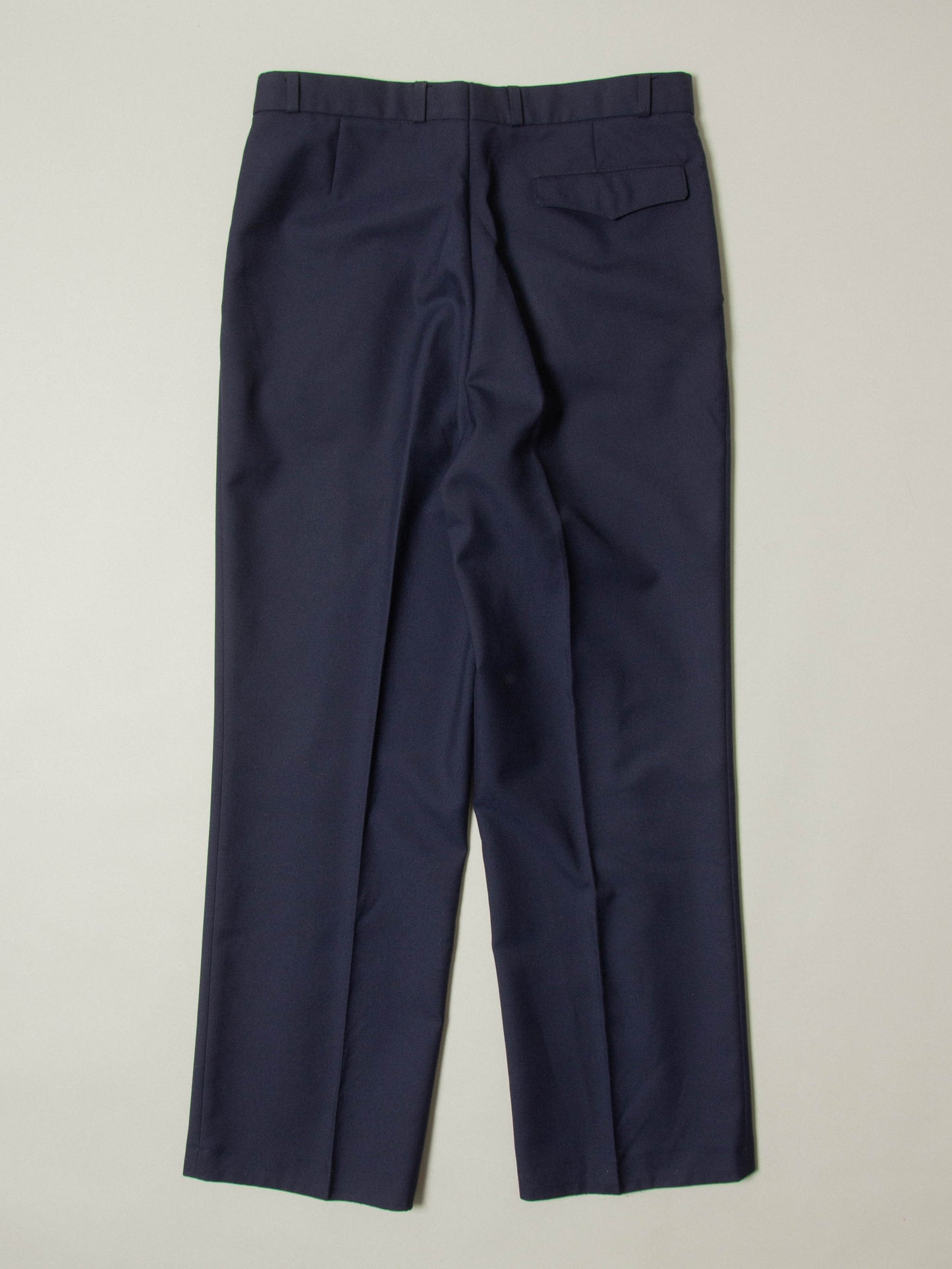 Vtg 1990s Pleated Army Wool Trousers