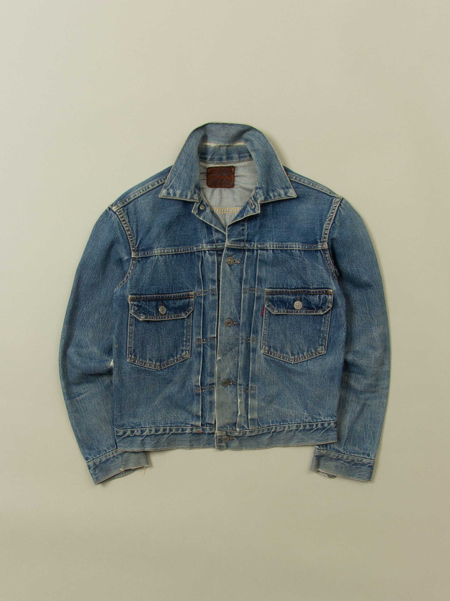 Vtg 1950s Levi's Big E Type II Denim Jacket – Made in USA (S)