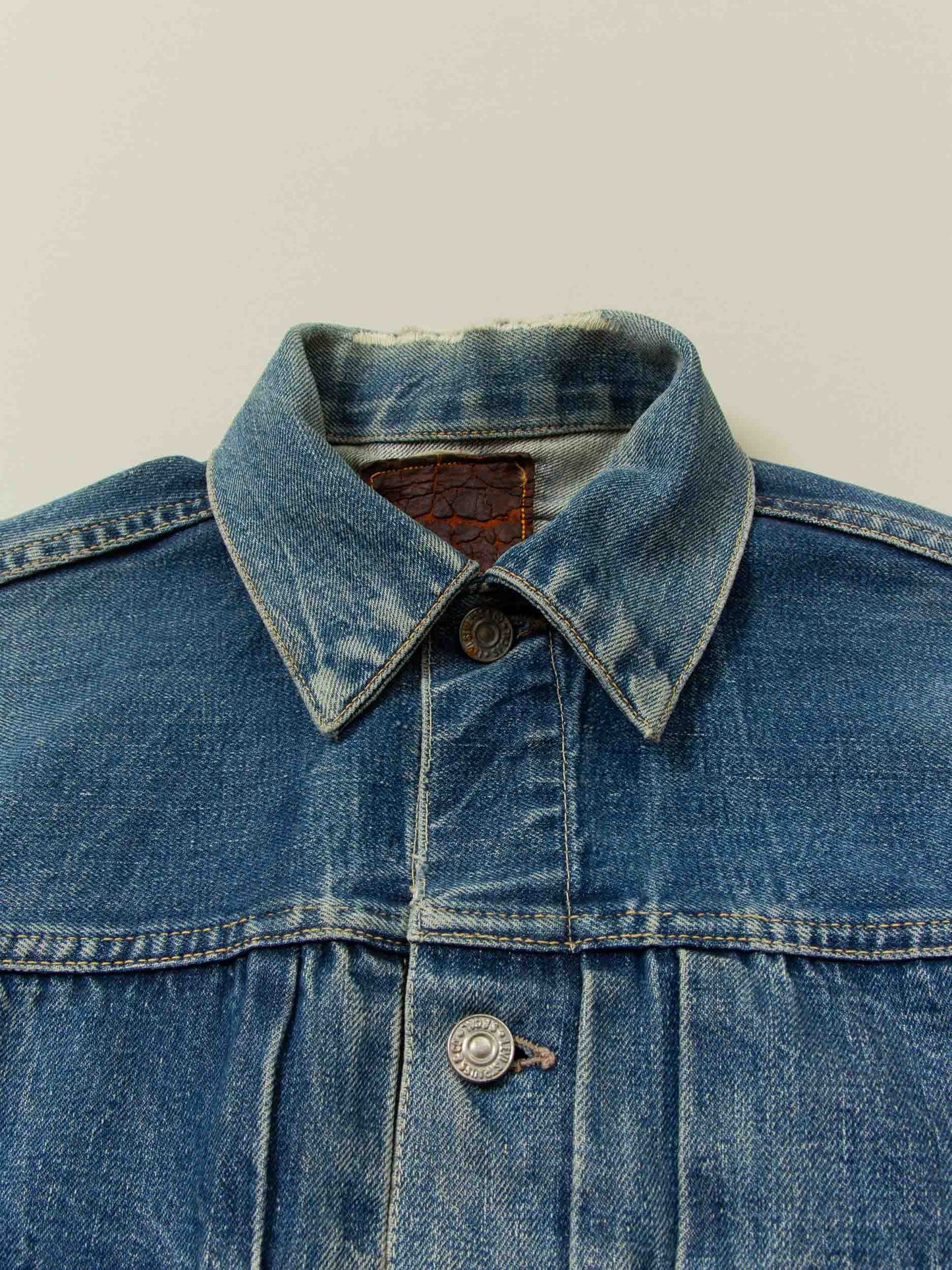 Vtg 1950s Levi's Big E Type II Denim Jacket – Made in USA (S)
