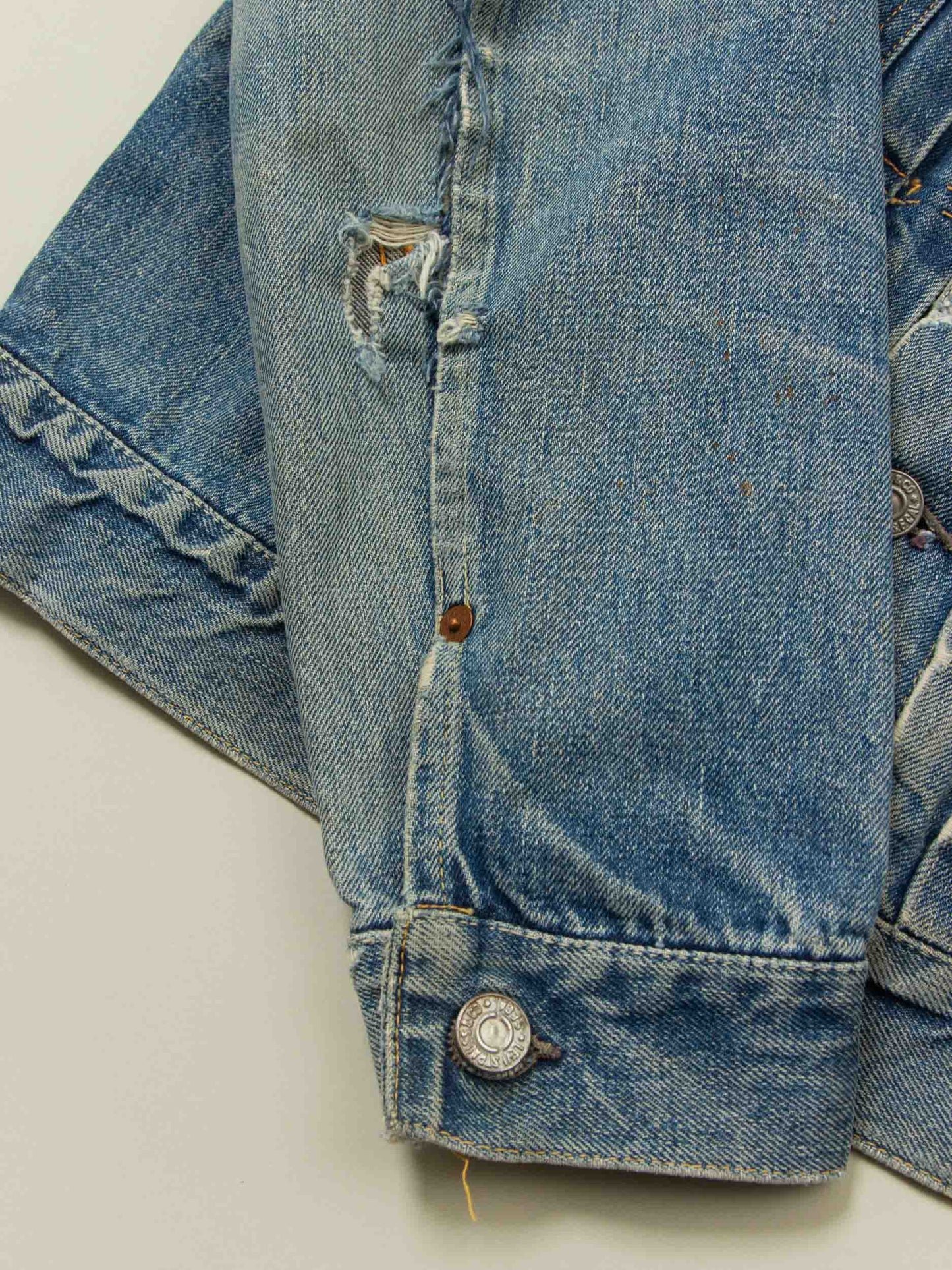 Vtg 1950s Levi's Big E Type II Denim Jacket – Made in USA (S)