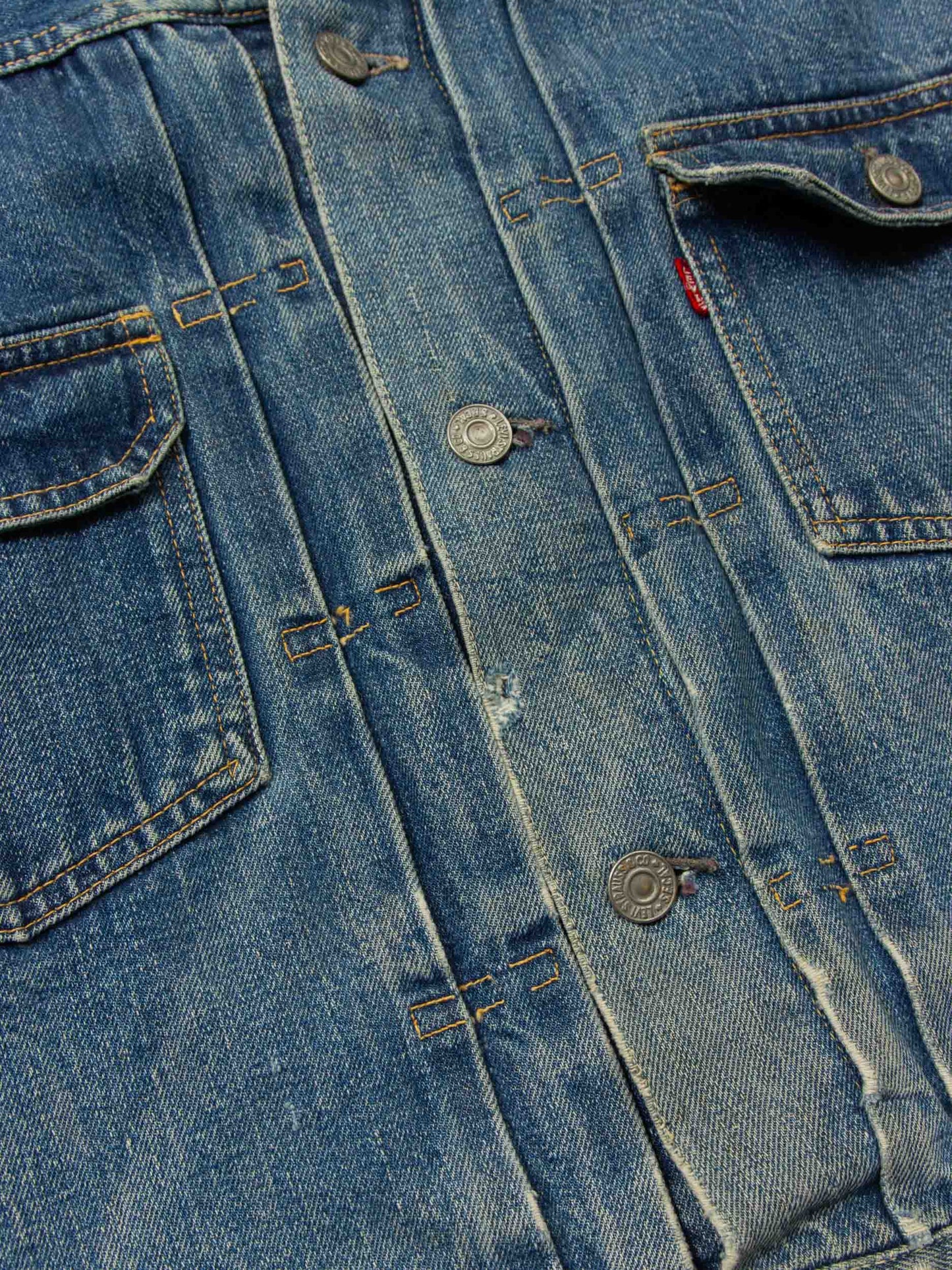 Vtg 1950s Levi's Big E Type II Denim Jacket – Made in USA (S)