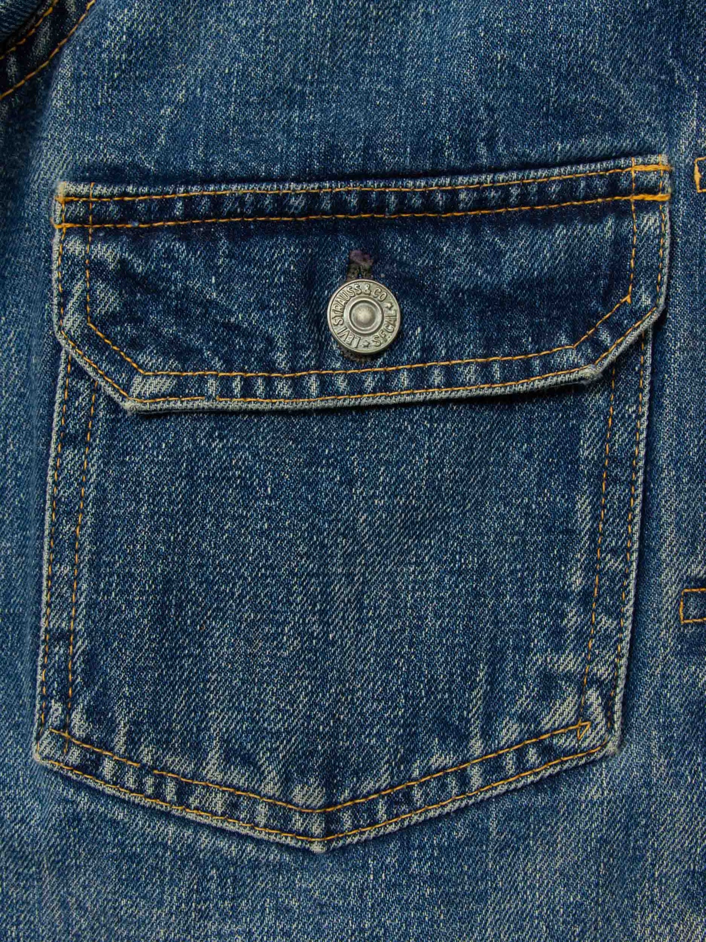 Vtg 1950s Levi's Big E Type II Denim Jacket – Made in USA (S)