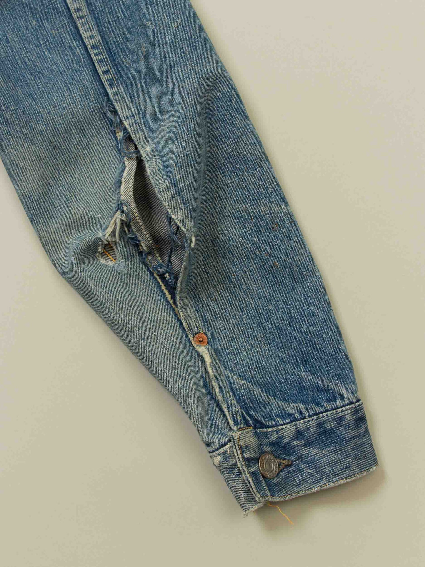 Vtg 1950s Levi's Big E Type II Denim Jacket – Made in USA (S)