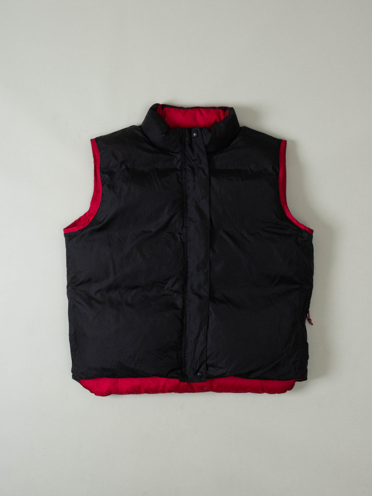 Vtg 1990s L.L.Bean Reversible Puffer Vest (M)