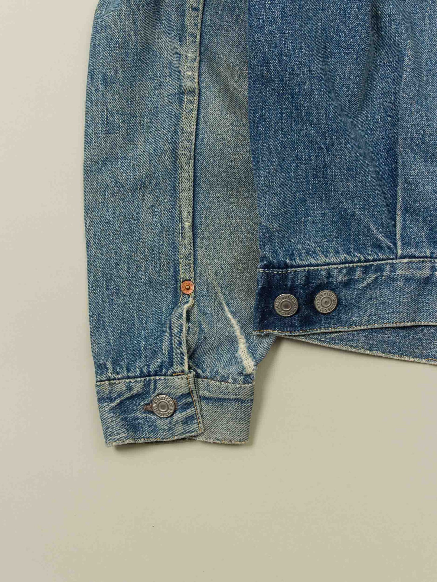 Vtg 1950s Levi's Big E Type II Denim Jacket – Made in USA (S)