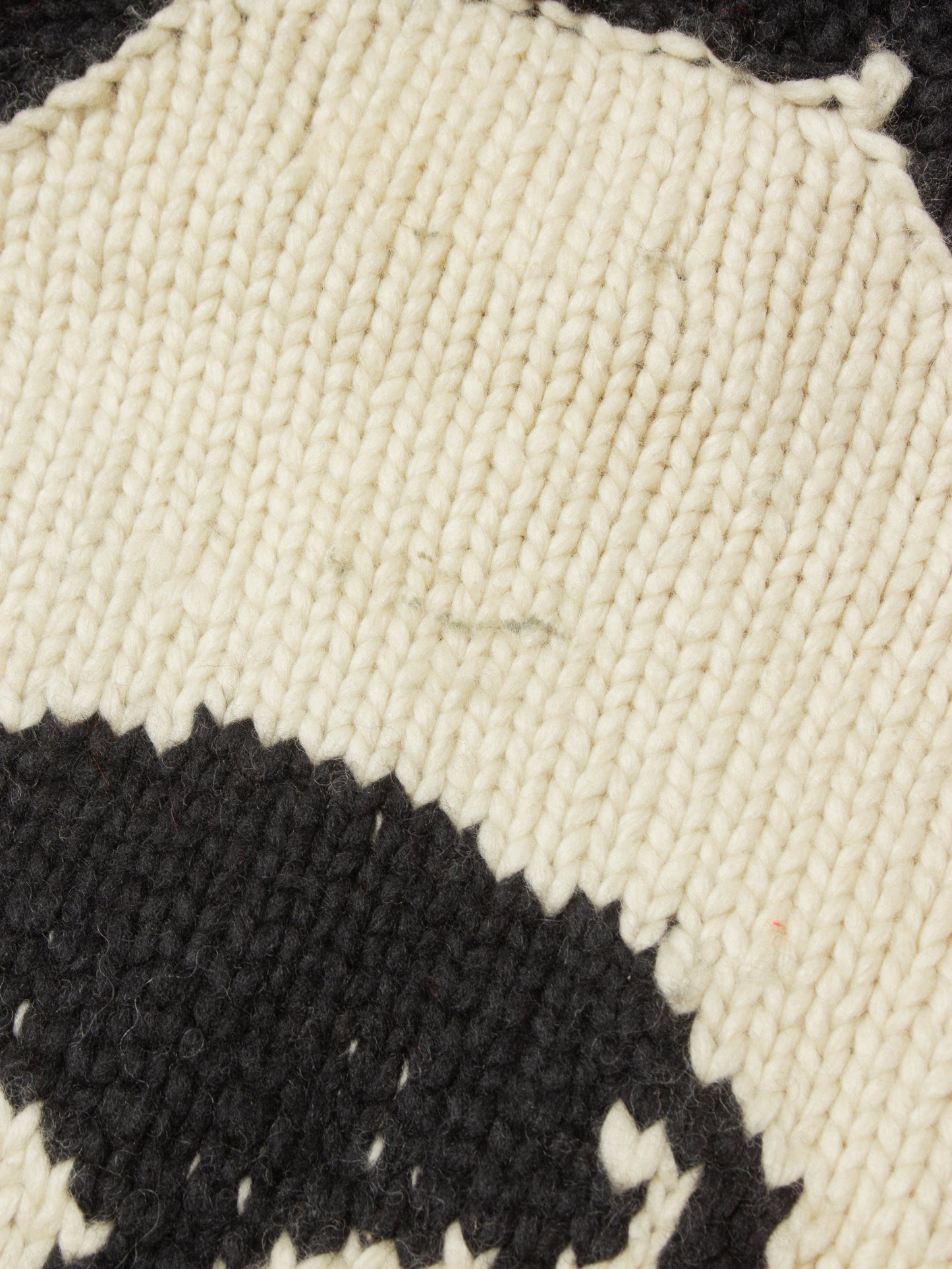 Vtg 1980s Heavy Cowichan Wool Sweater - Made in Canada (L)