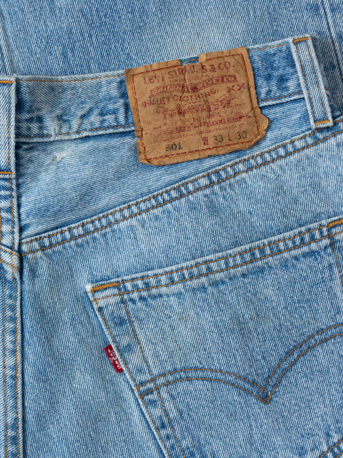 Vtg 1990s Levi's 501 Jeans - Made in USA (32x30)