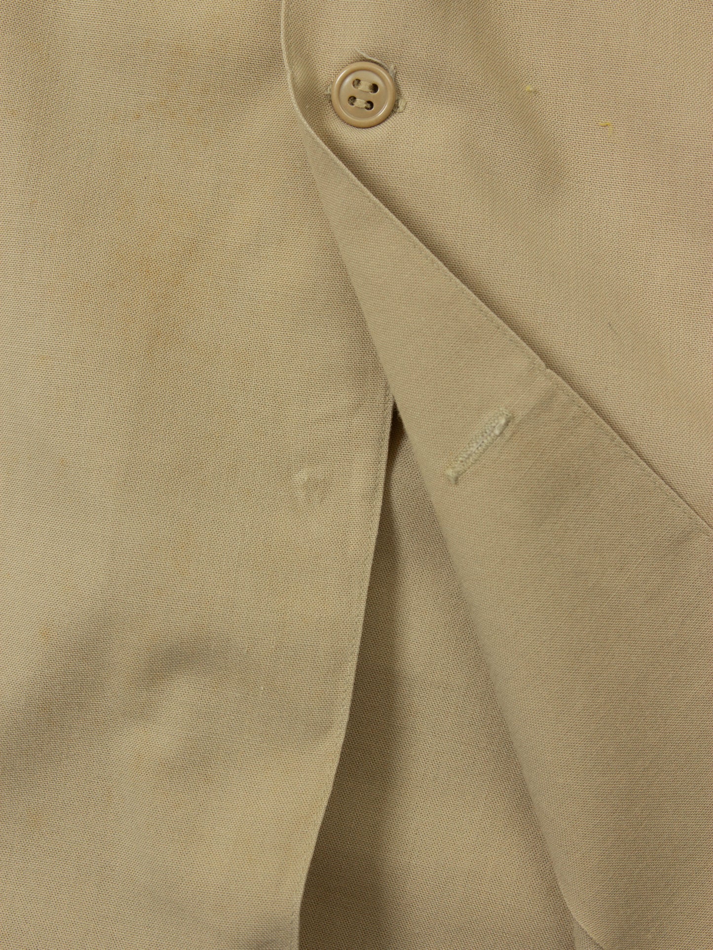 Vtg 1960s US Air Force Short Sleeve Officer Shirt (XS)