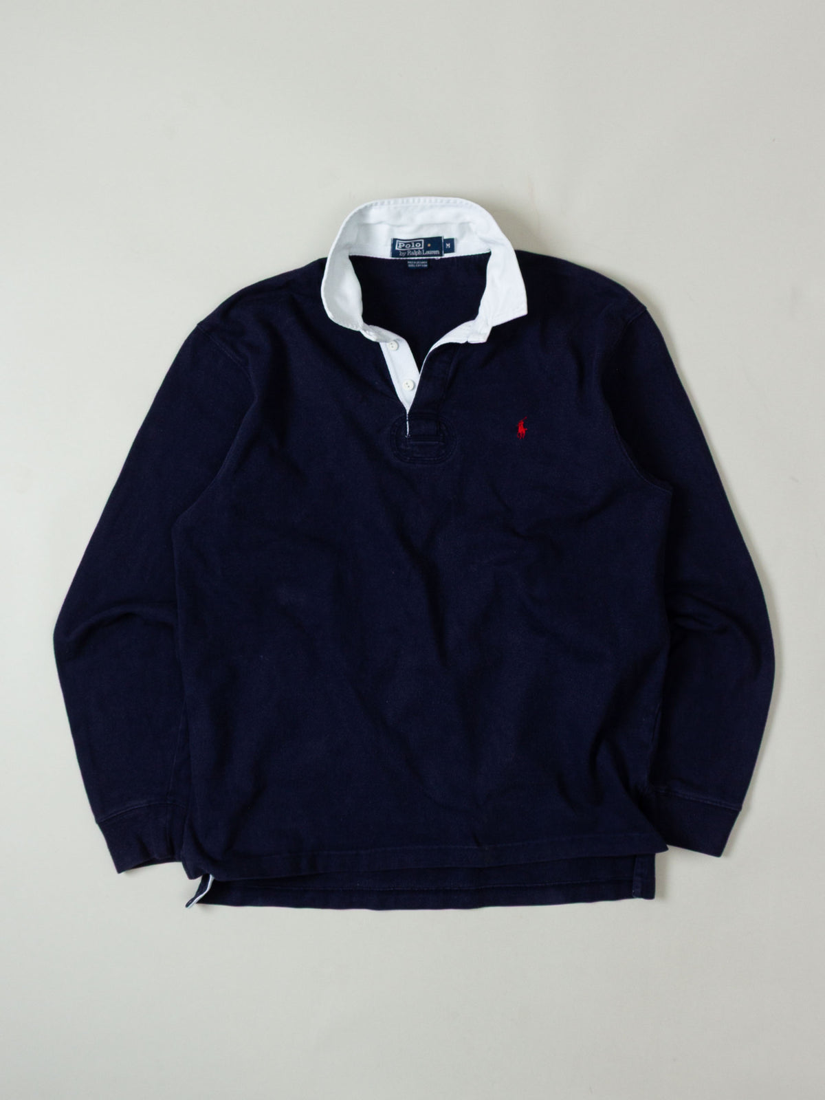 Vtg 1990s Ralph Lauren Rugby Shirt (L)