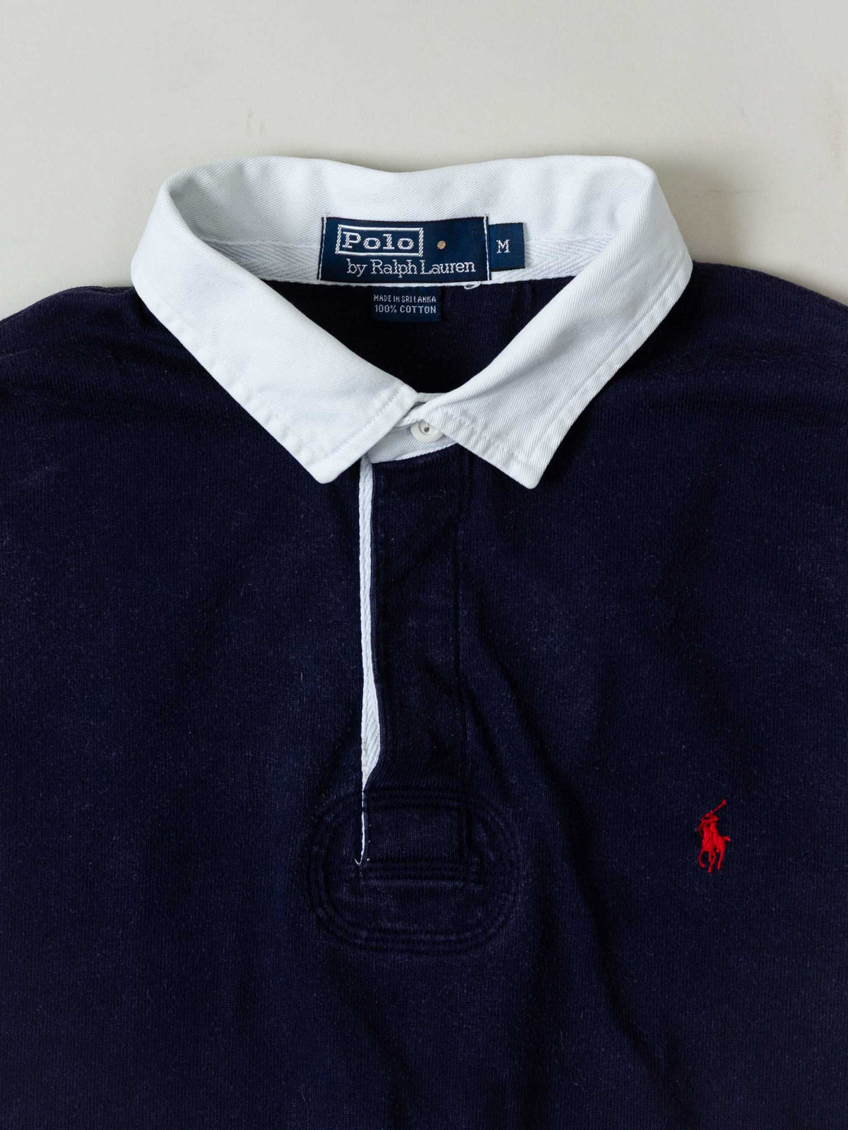 Vtg 1990s Ralph Lauren Rugby Shirt (L)