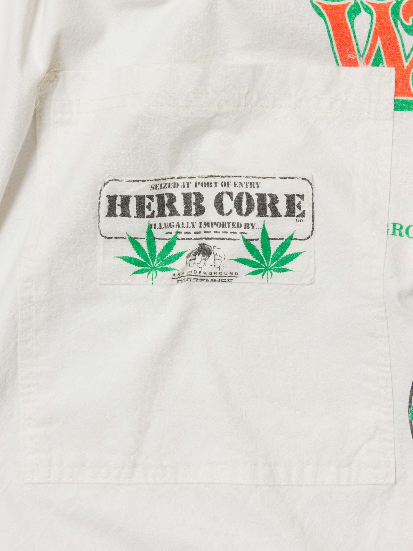 Vtg 1990s AKA Underground 'Jamaican Red' Souvenir Jacket - Made in USA (L)