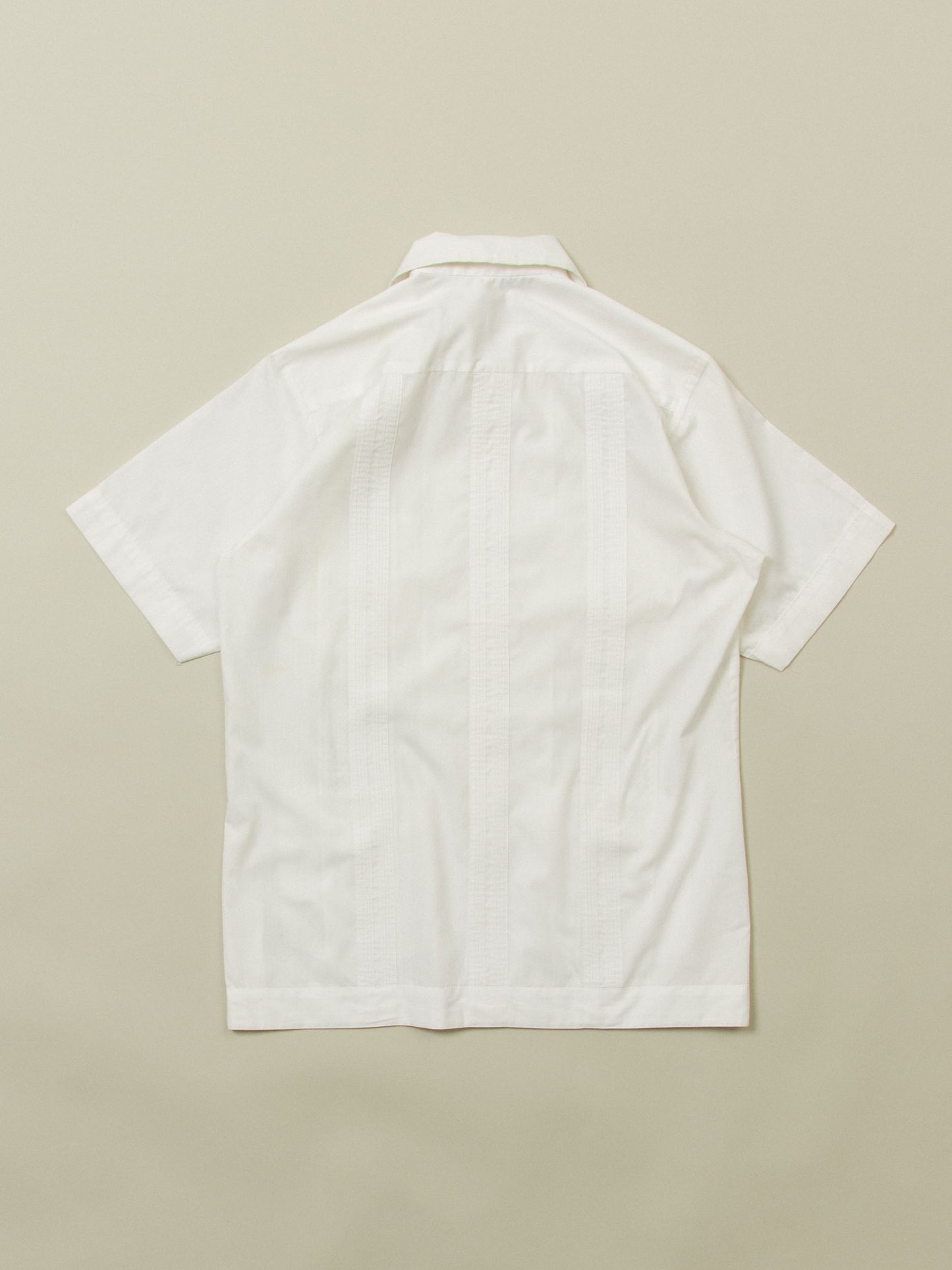 Vtg 1970s Guayabera Cuban Shirt (M)