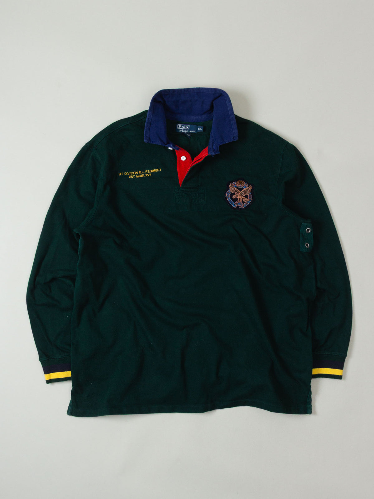 Vtg 1990s Ralph Lauren Rugby Shirt (XXL)
