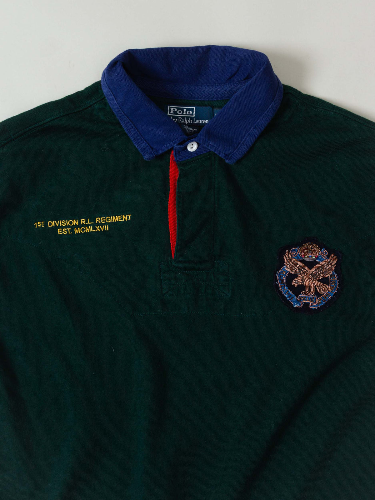 Vtg 1990s Ralph Lauren Rugby Shirt (XXL)