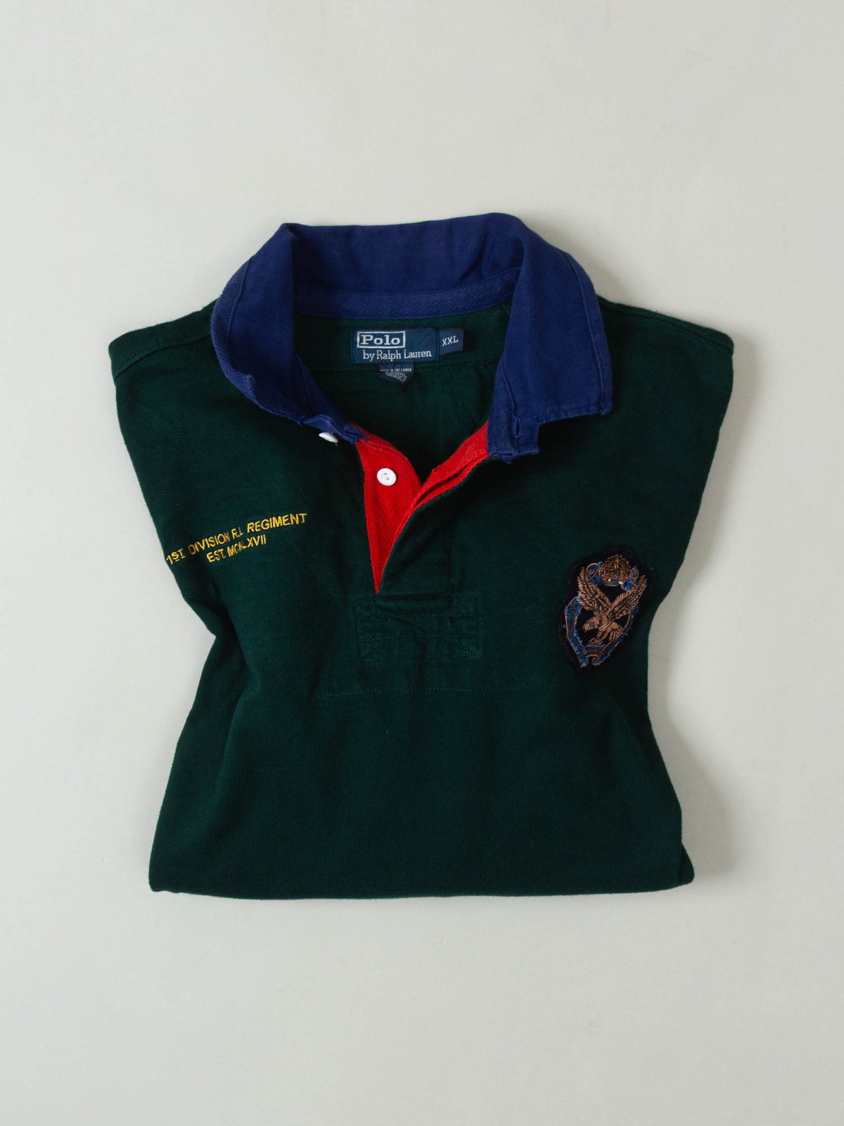 Vtg 1990s Ralph Lauren Rugby Shirt (XXL)