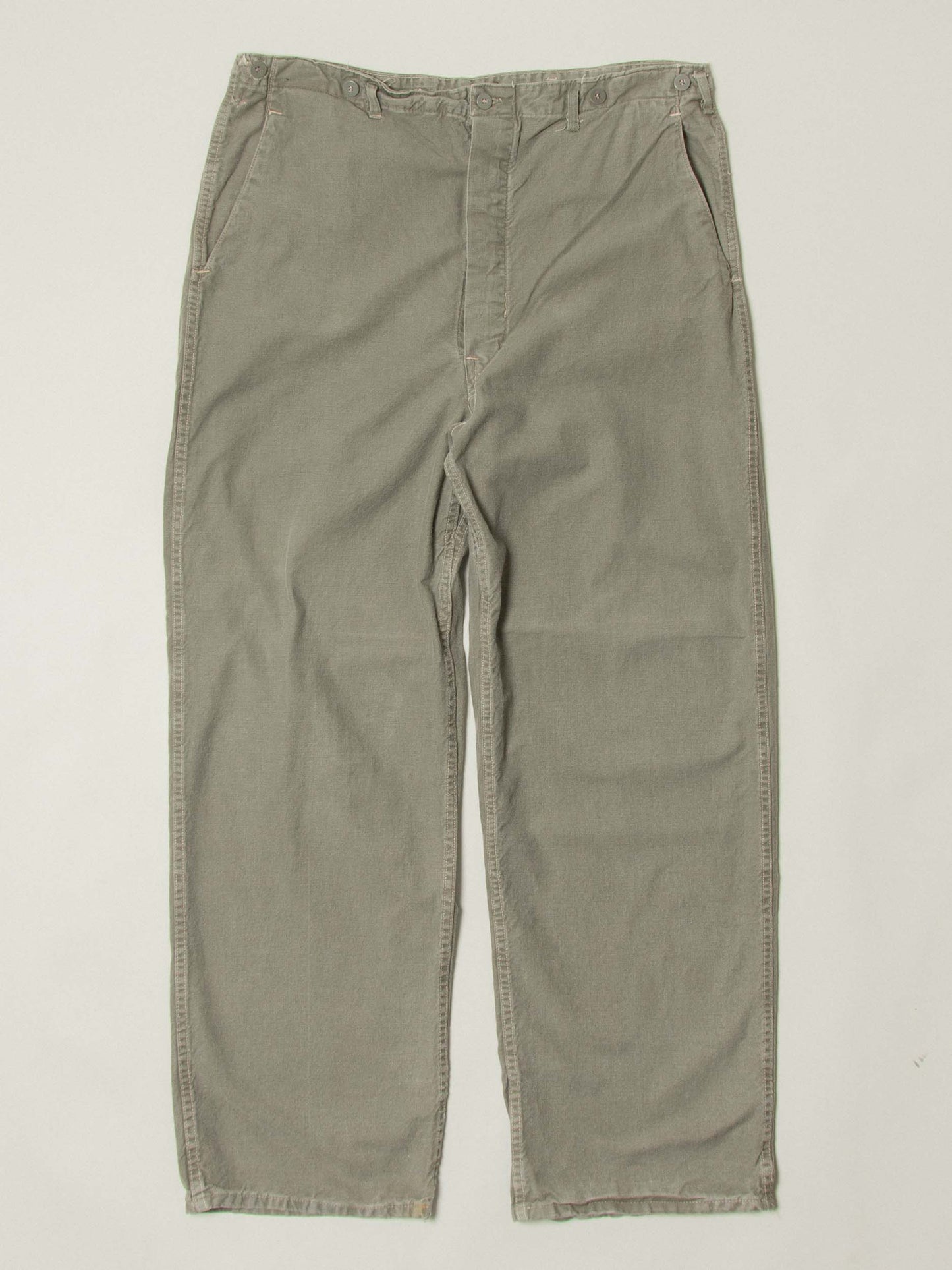 Vtg 1950s Swedish Army Work Pants (40x32)