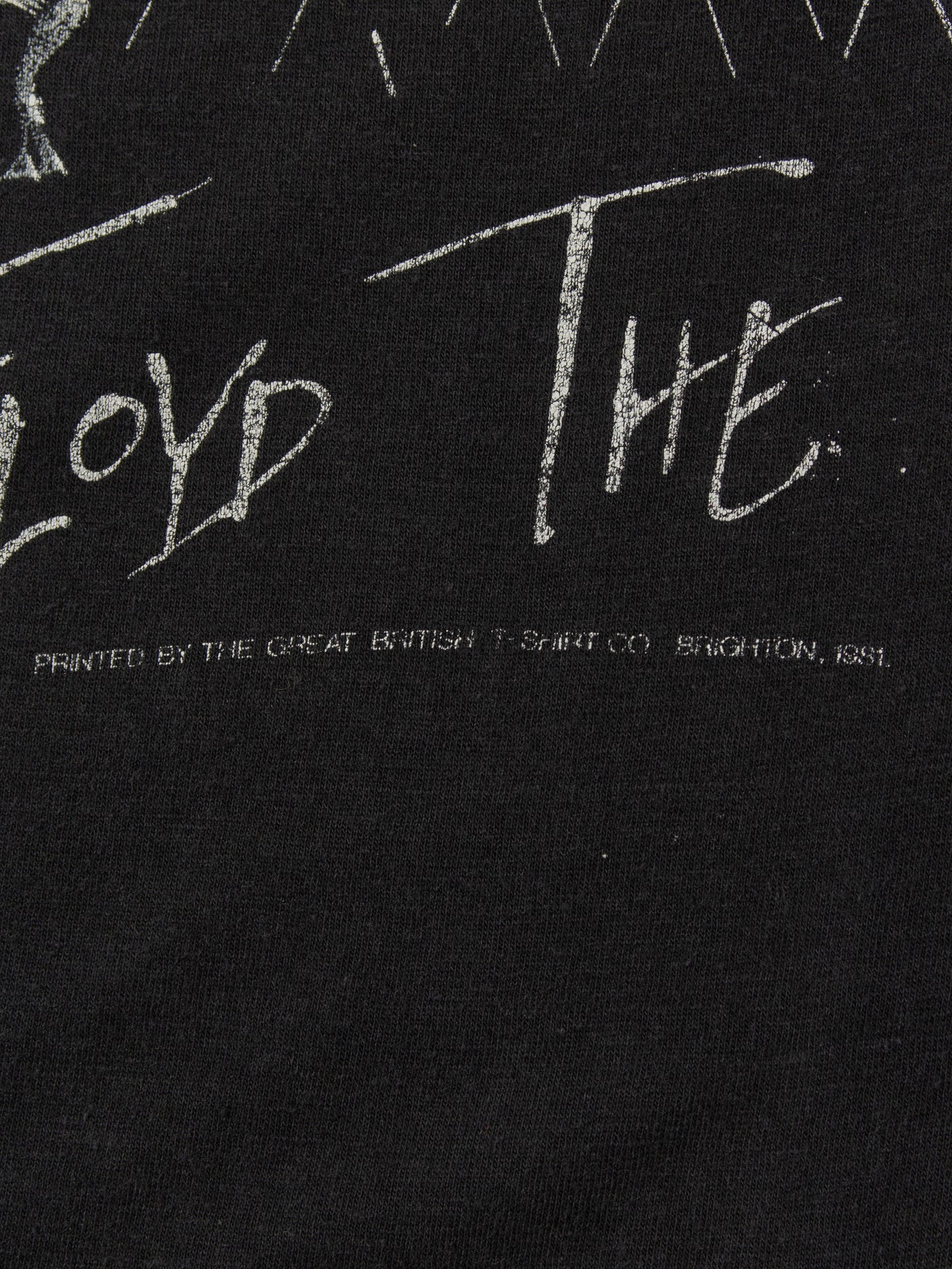 Vtg Rare 1980s Pink Floyd 'The Wall' Single Stitch Tee (S/M)