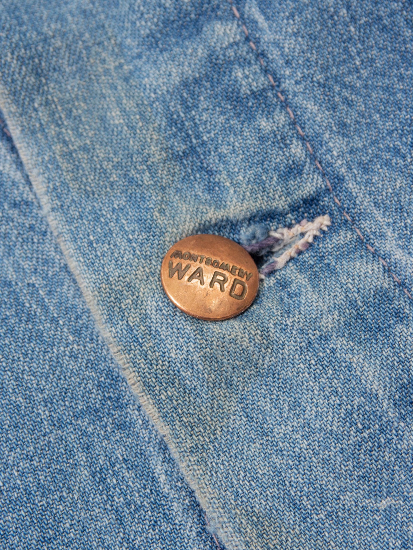 Vtg 1960s Montgomery Ward Loco Chore Jacket (M)