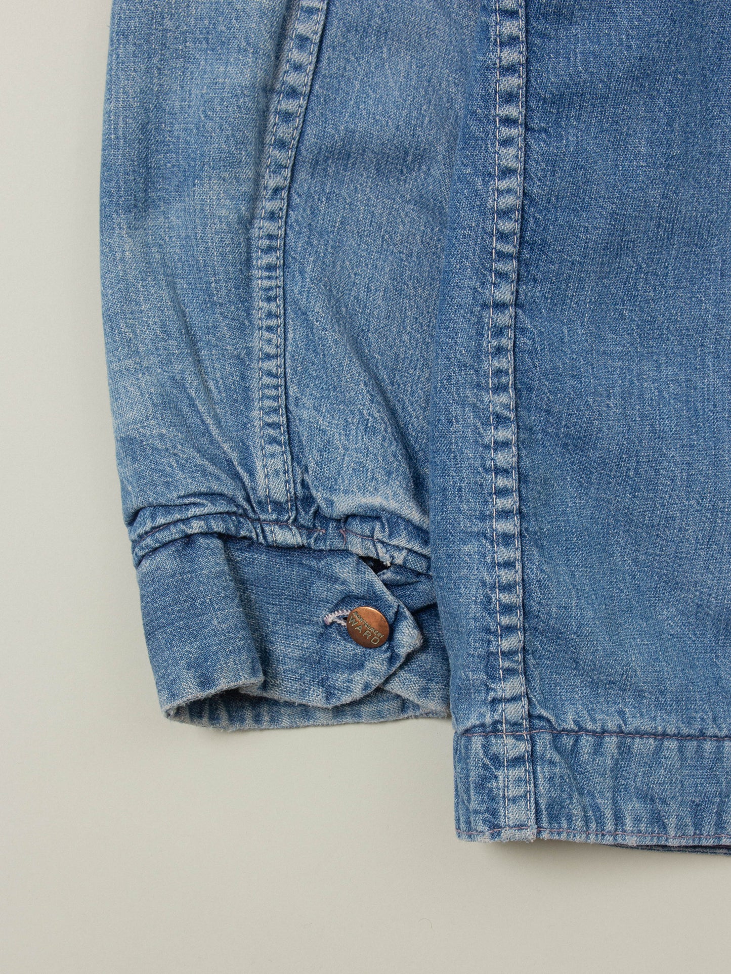 Vtg 1960s Montgomery Ward Loco Chore Jacket (M)