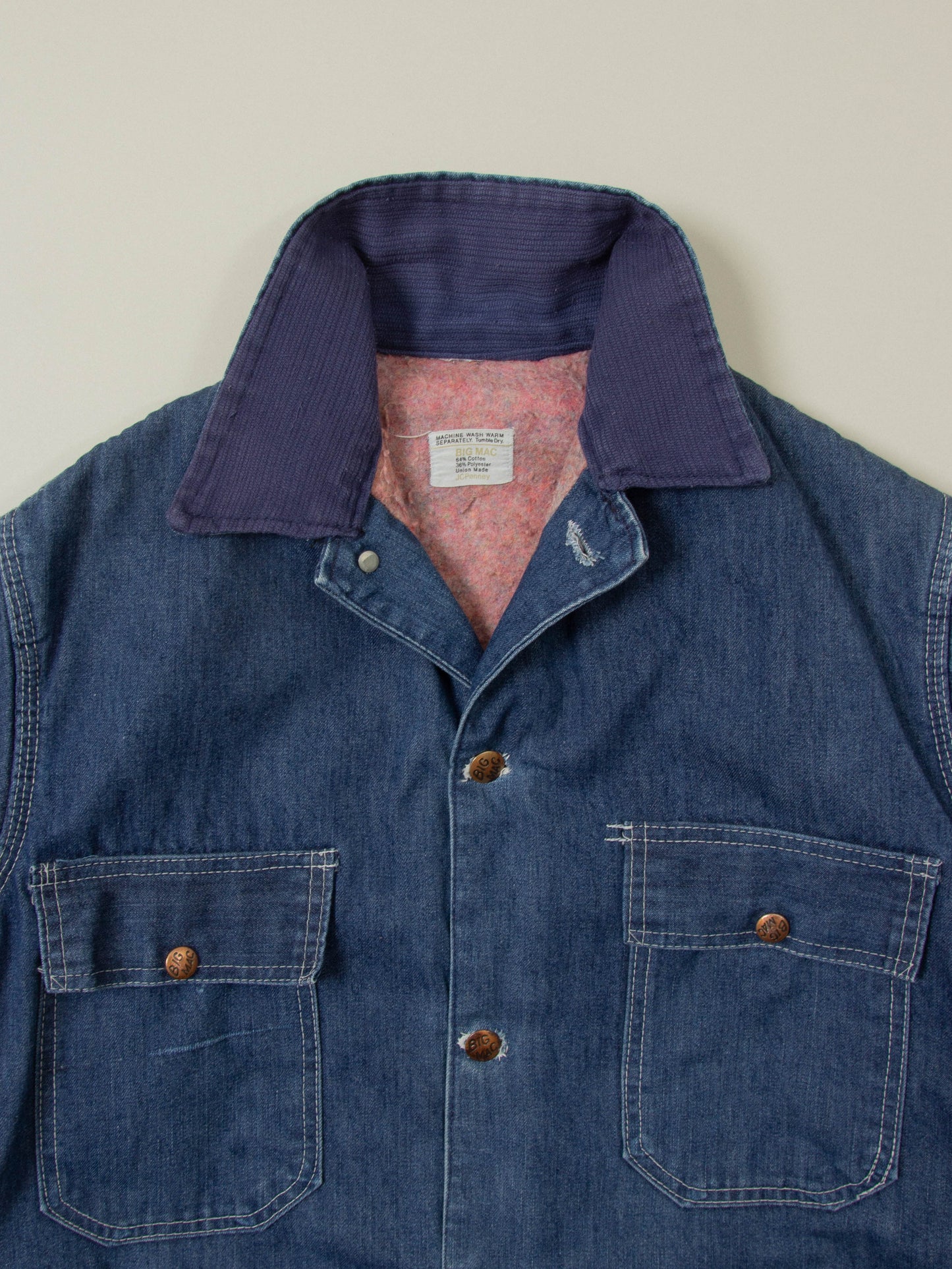 Vtg 1970s Big Mac Loco Chore Jacket (S/M)