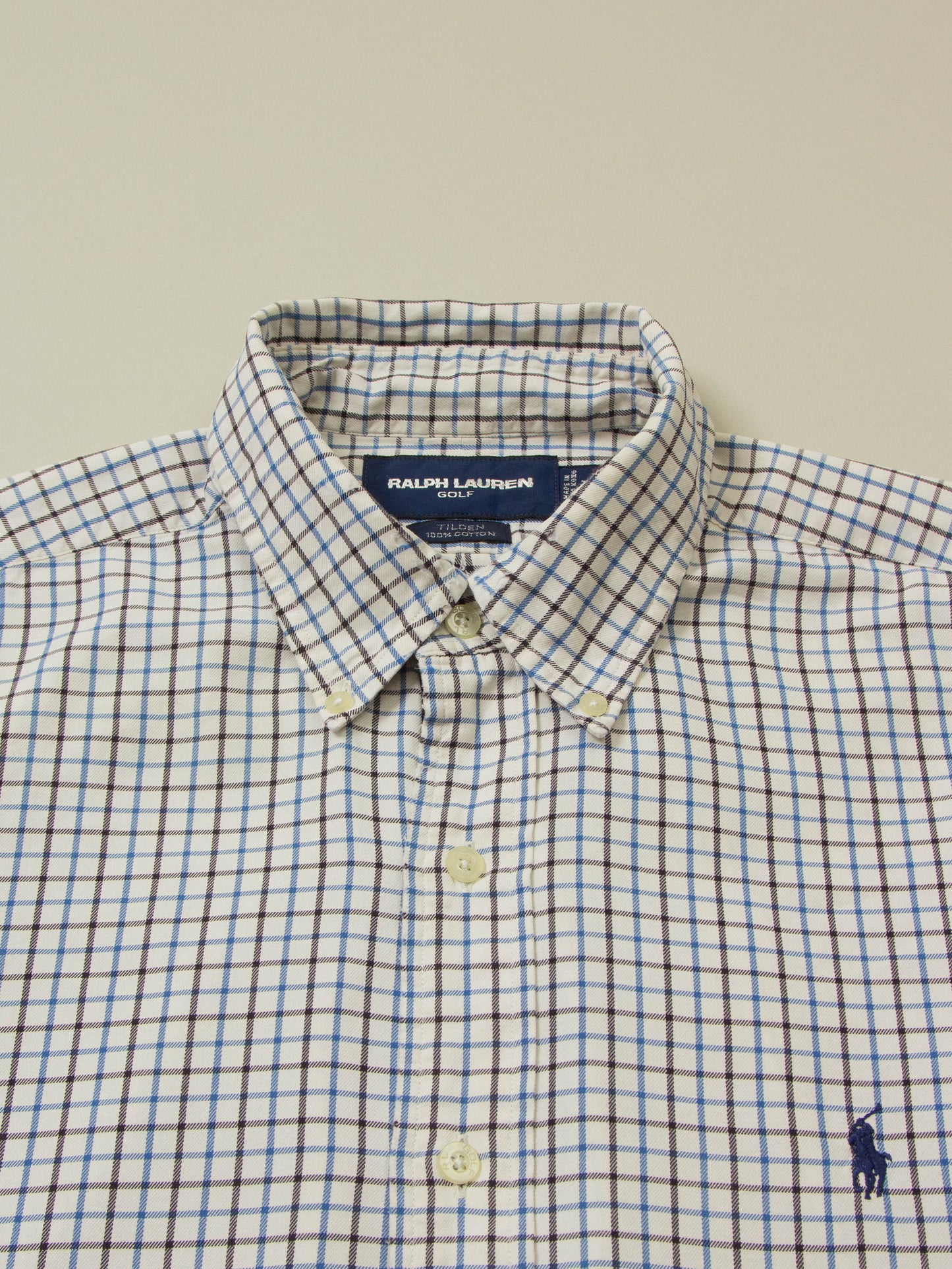 Vtg 1990s Ralph Lauren 'Golf' Shirt (L)