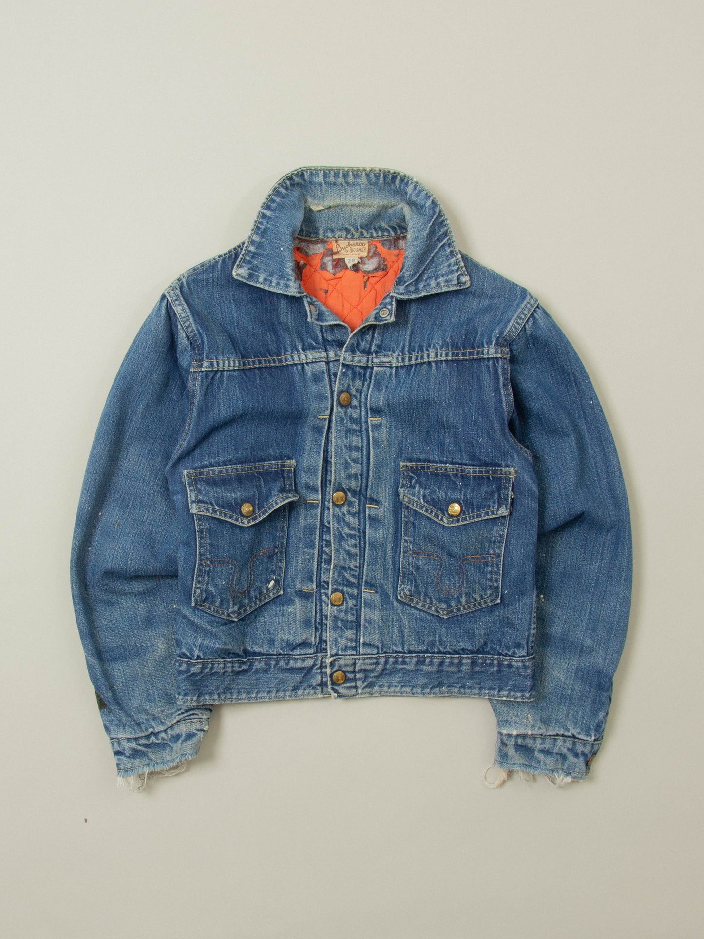 Vtg 1950s 'Buckaroo' Big Smith Type 2 Denim Jacket (XS)