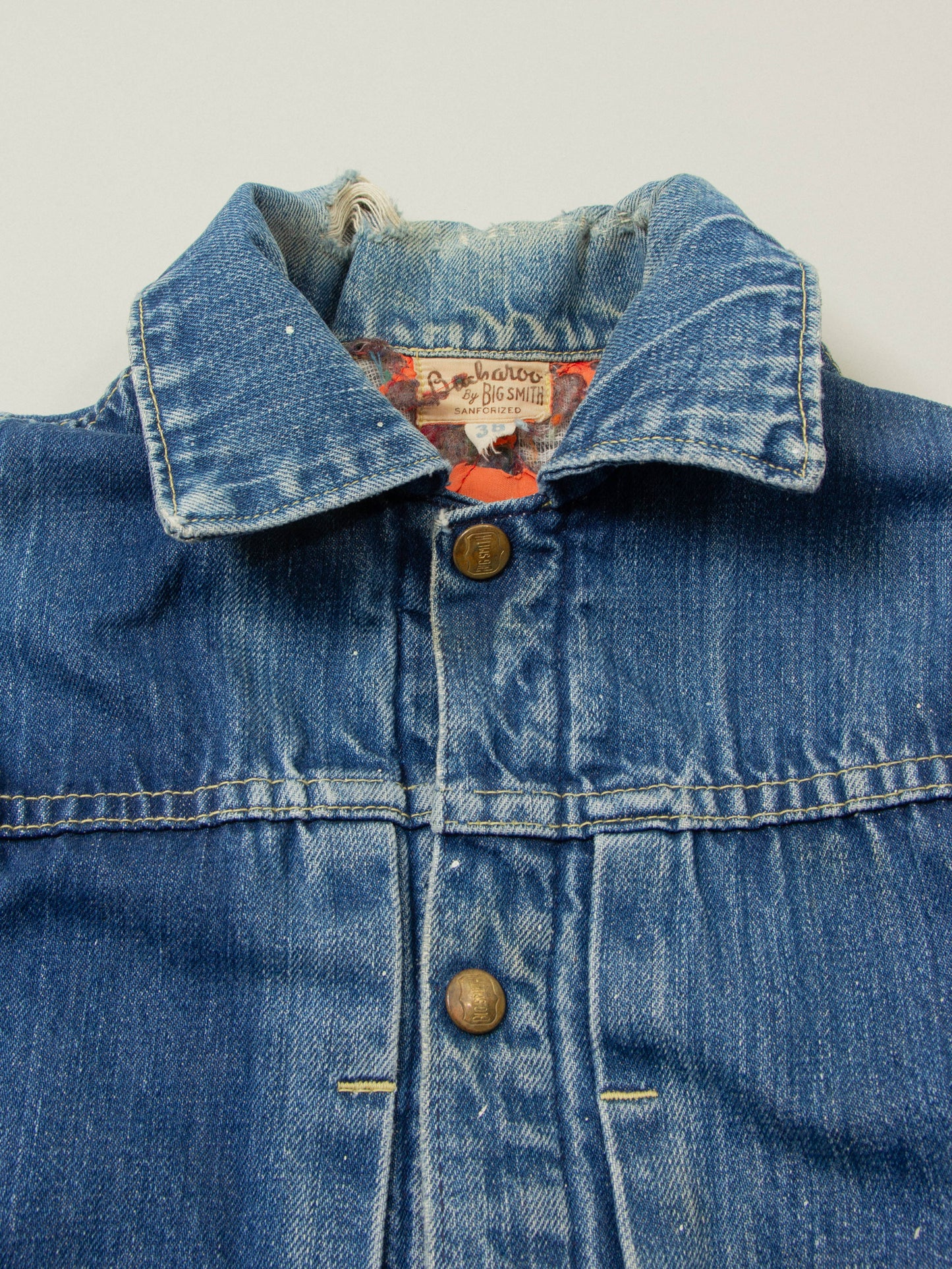 Vtg 1950s 'Buckaroo' Big Smith Type 2 Denim Jacket (XS)