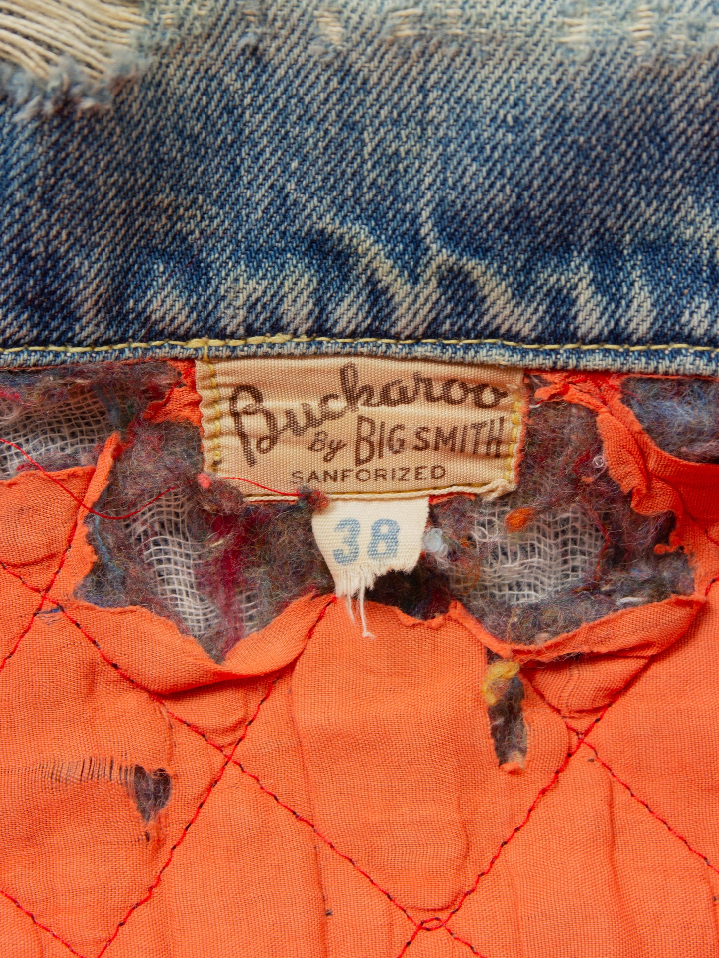 Vtg 1950s 'Buckaroo' Big Smith Type 2 Denim Jacket (XS)