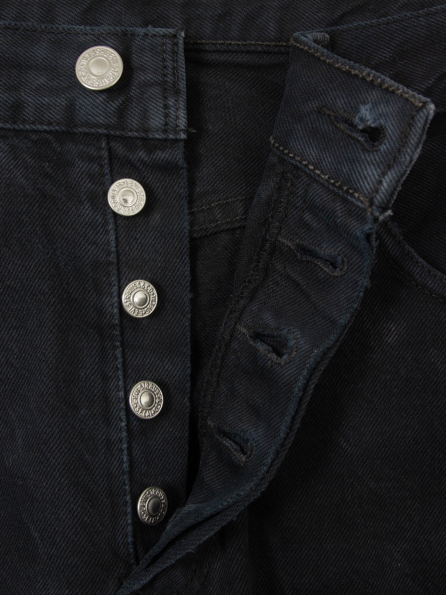 2000s Black Levi's 501 Jeans (34x30)