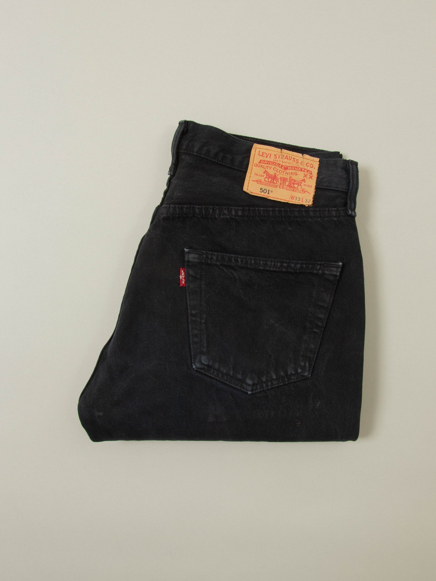 2000s Black Levi's 501 Jeans (34x30)