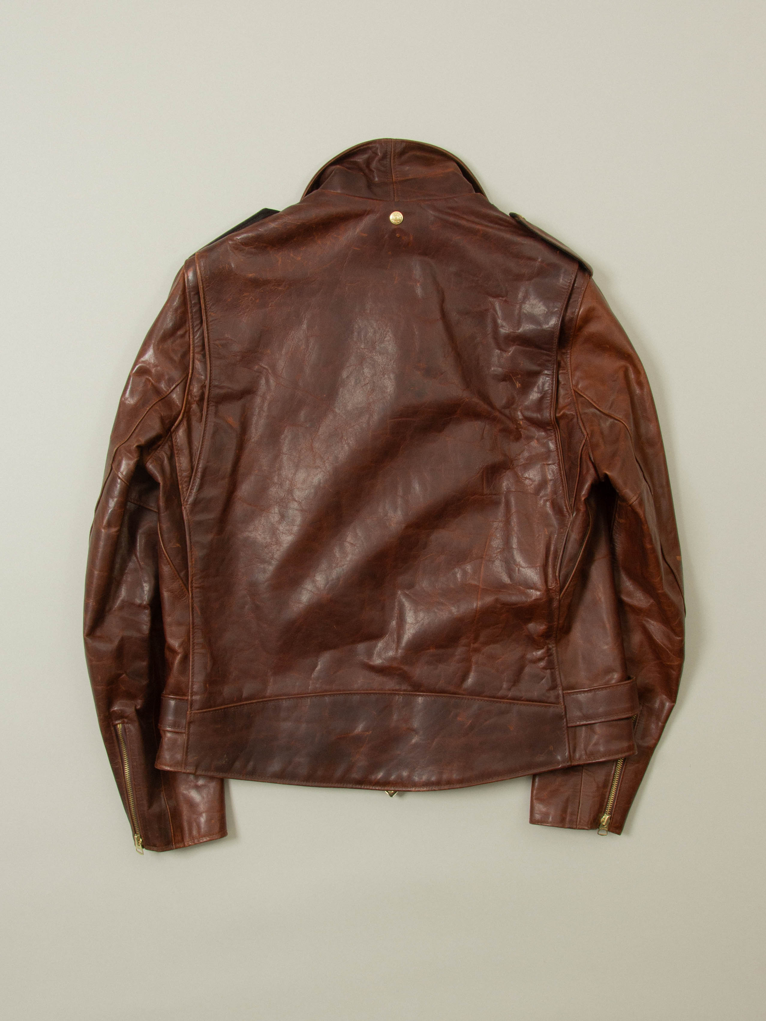 2000s Schott Perfecto Steerhide Leather Jacket - Made in USA (XL