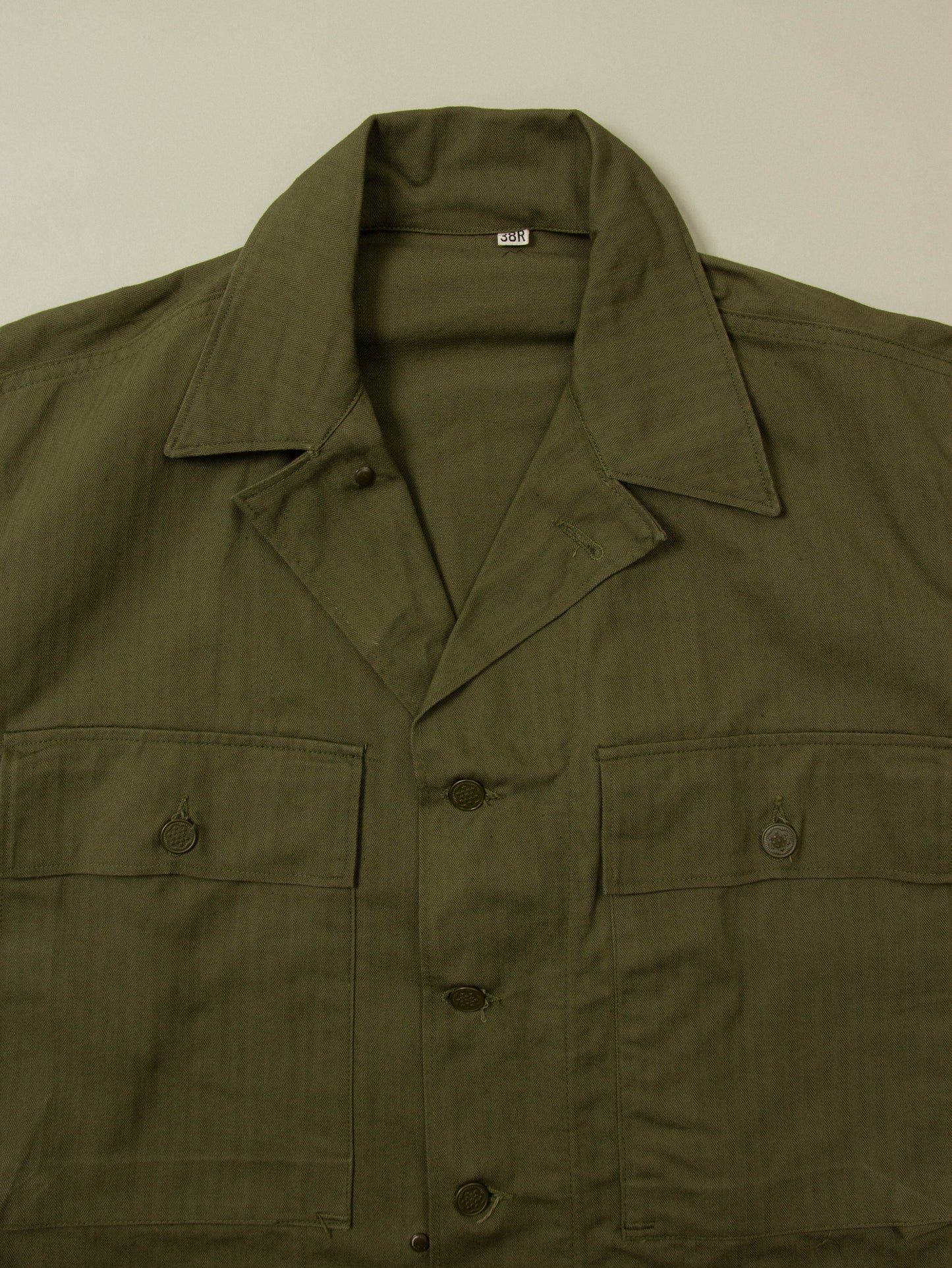 Vtg Deadstock US Army P-43 HBT Jacket (L)