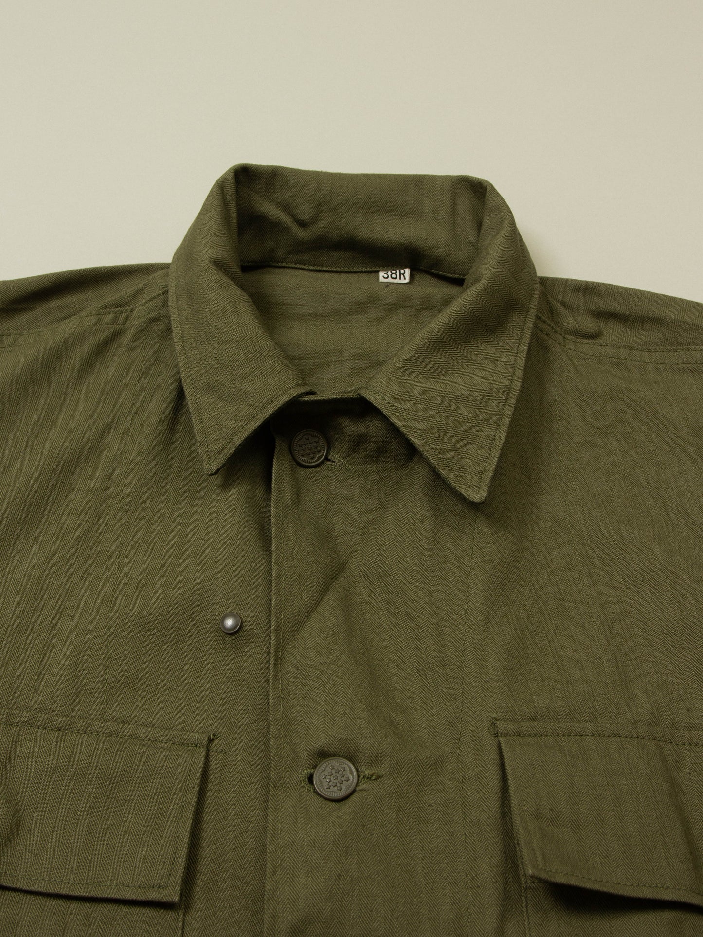 Vtg Deadstock US Army P-43 HBT Jacket (L)