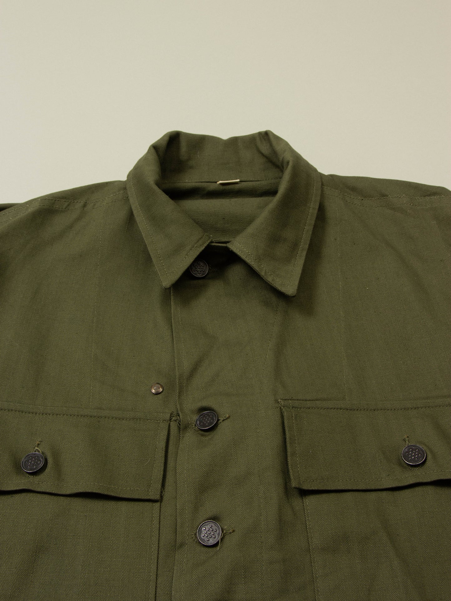 Vtg 1940s Deadstock US Army P-43 HBT Jacket (M/L)