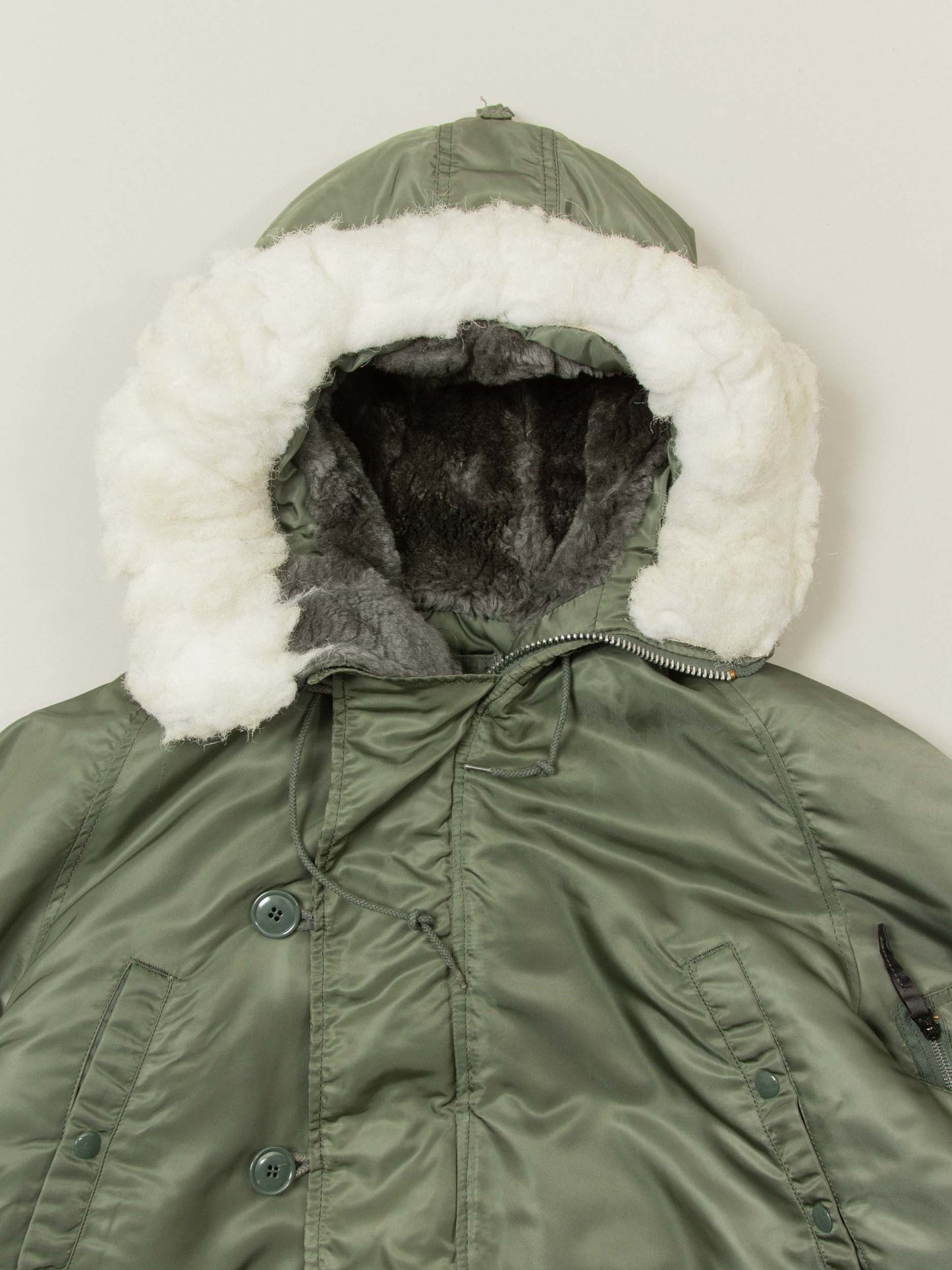 Vtg 1990s US Air Force N-3B Snorkel Parka (L)